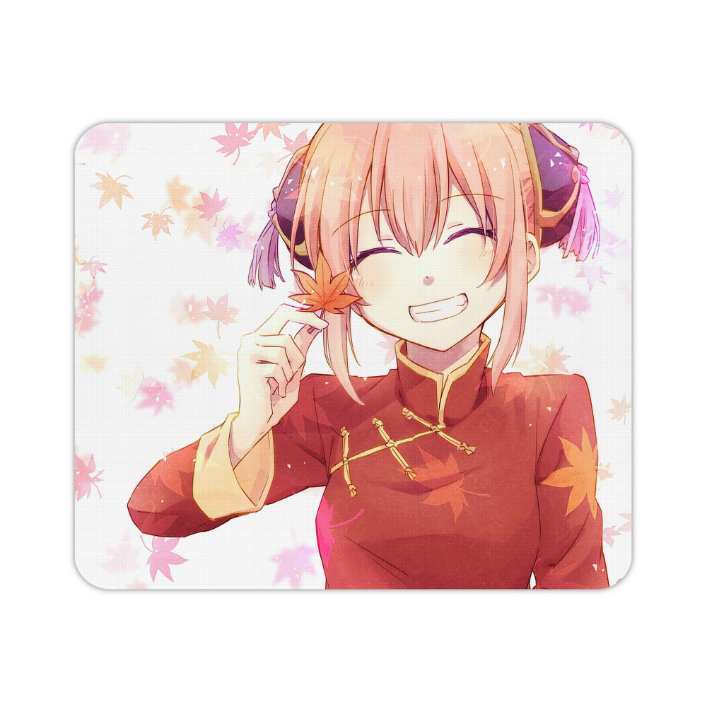 （画像用） ぎんたま 坂田銀時（さかたぎんとき） 神楽 志村新八（しむら しんぱち） GINTAMA Sakata Gintoki Kagura Shimura Shinpachi マウスパッド ステッチ加工 ラバー素材 防水 滑り止め 超薄型 ゲーミング/オフィス対応