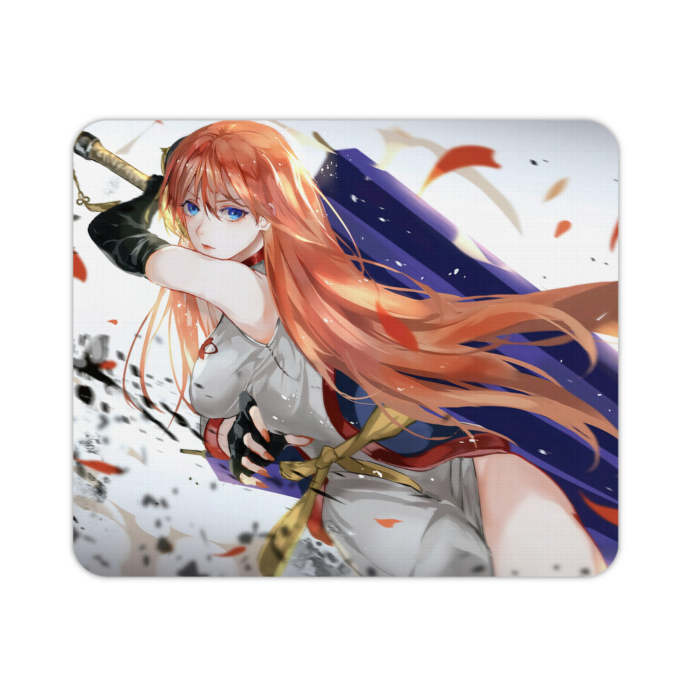 （画像用） ぎんたま 坂田銀時（さかたぎんとき） 神楽 志村新八（しむら しんぱち） GINTAMA Sakata Gintoki Kagura Shimura Shinpachi マウスパッド ステッチ加工 ラバー素材 防水 滑り止め 超薄型 ゲーミング/オフィス対応