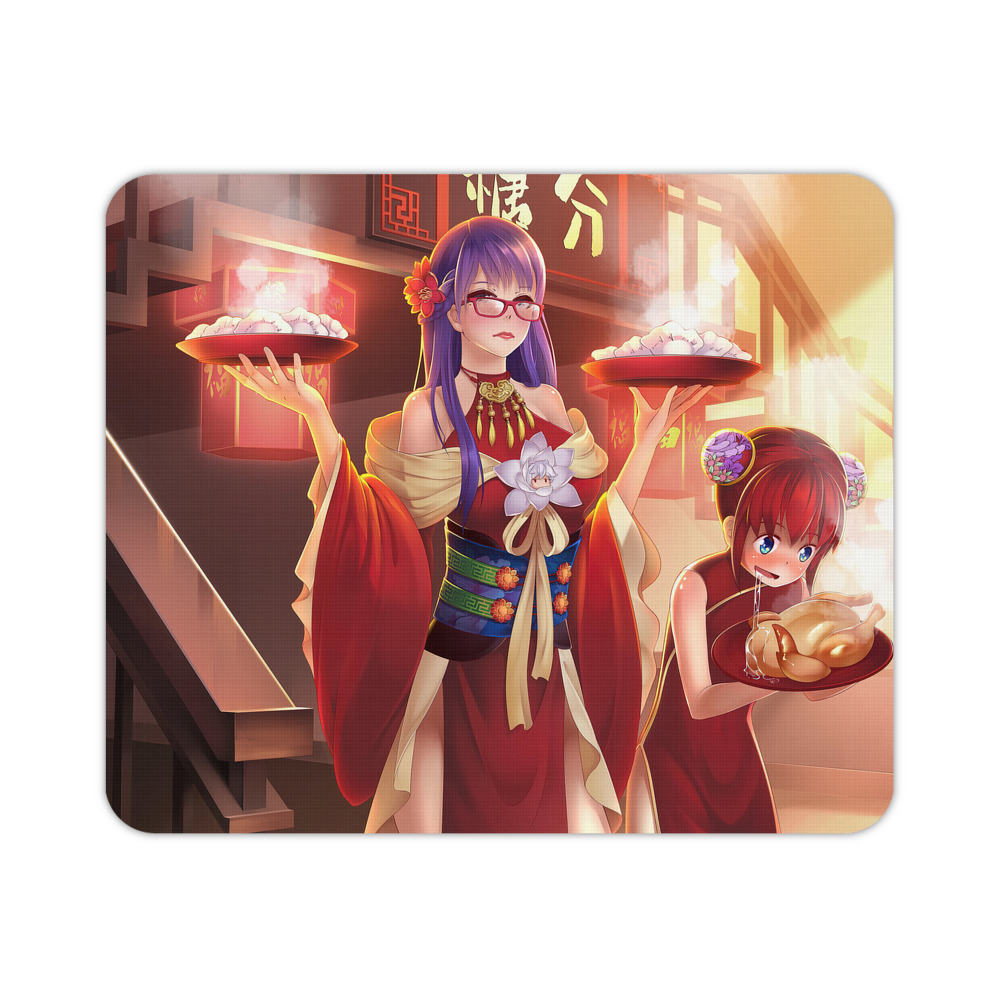 （画像用） ぎんたま 坂田銀時（さかたぎんとき） 神楽 志村新八（しむら しんぱち） GINTAMA Sakata Gintoki Kagura Shimura Shinpachi マウスパッド ステッチ加工 ラバー素材 防水 滑り止め 超薄型 ゲーミング/オフィス対応