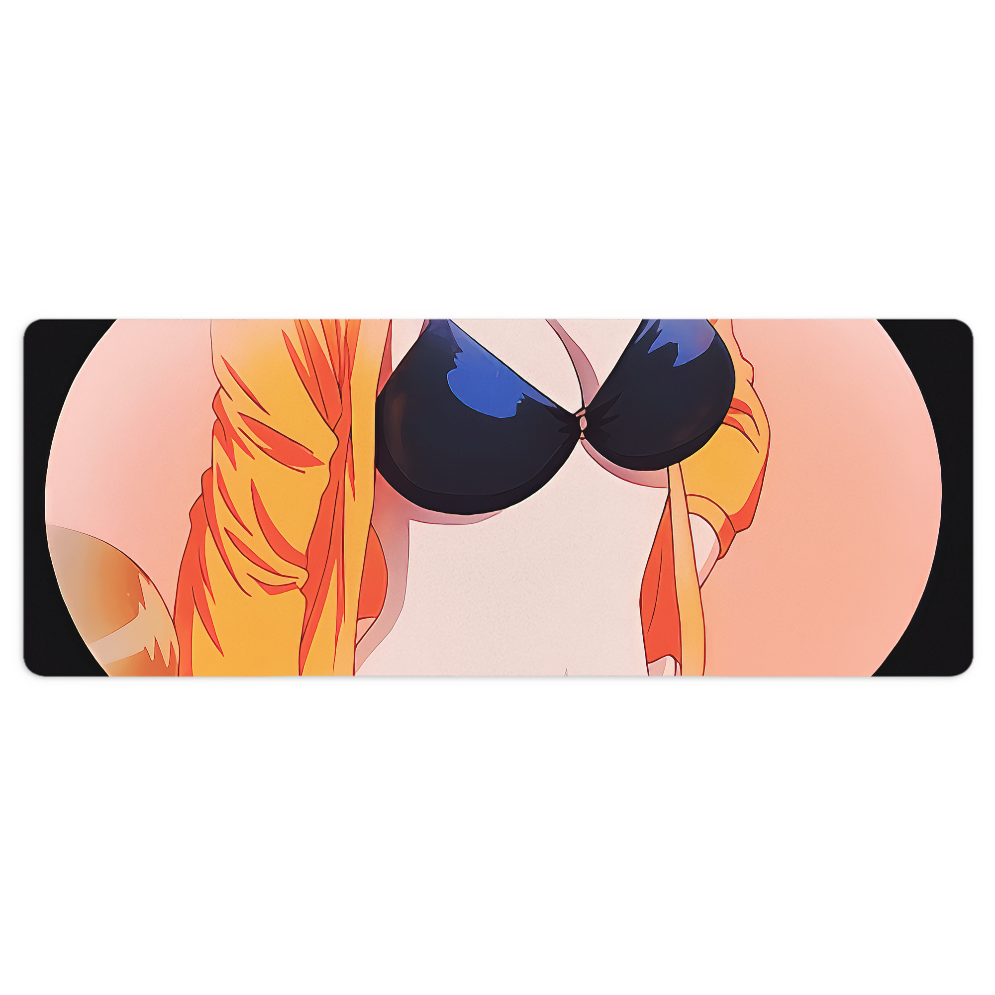 （画像用） ぎんたま 坂田銀時（さかたぎんとき） 神楽 志村新八（しむら しんぱち） GINTAMA Sakata Gintoki Kagura Shimura Shinpachi ステッチ加工 大判デスクマット／滑り止めマウスパッド