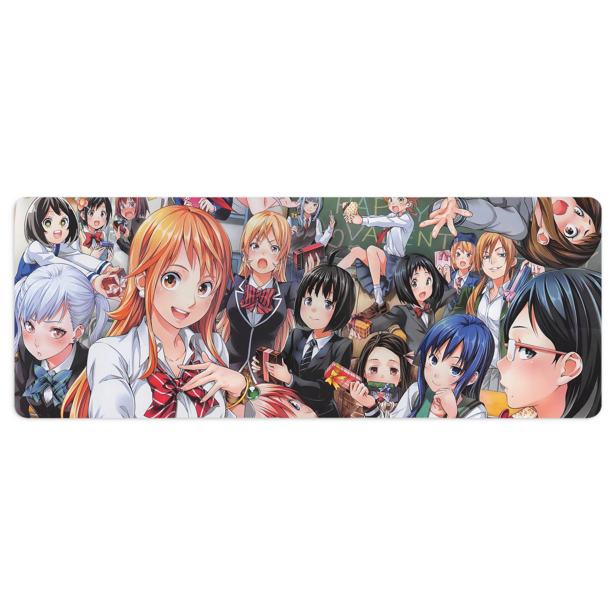 （画像用） ぎんたま 坂田銀時（さかたぎんとき） 神楽 志村新八（しむら しんぱち） GINTAMA Sakata Gintoki Kagura Shimura Shinpachi ステッチ加工 大判デスクマット／滑り止めマウスパッド