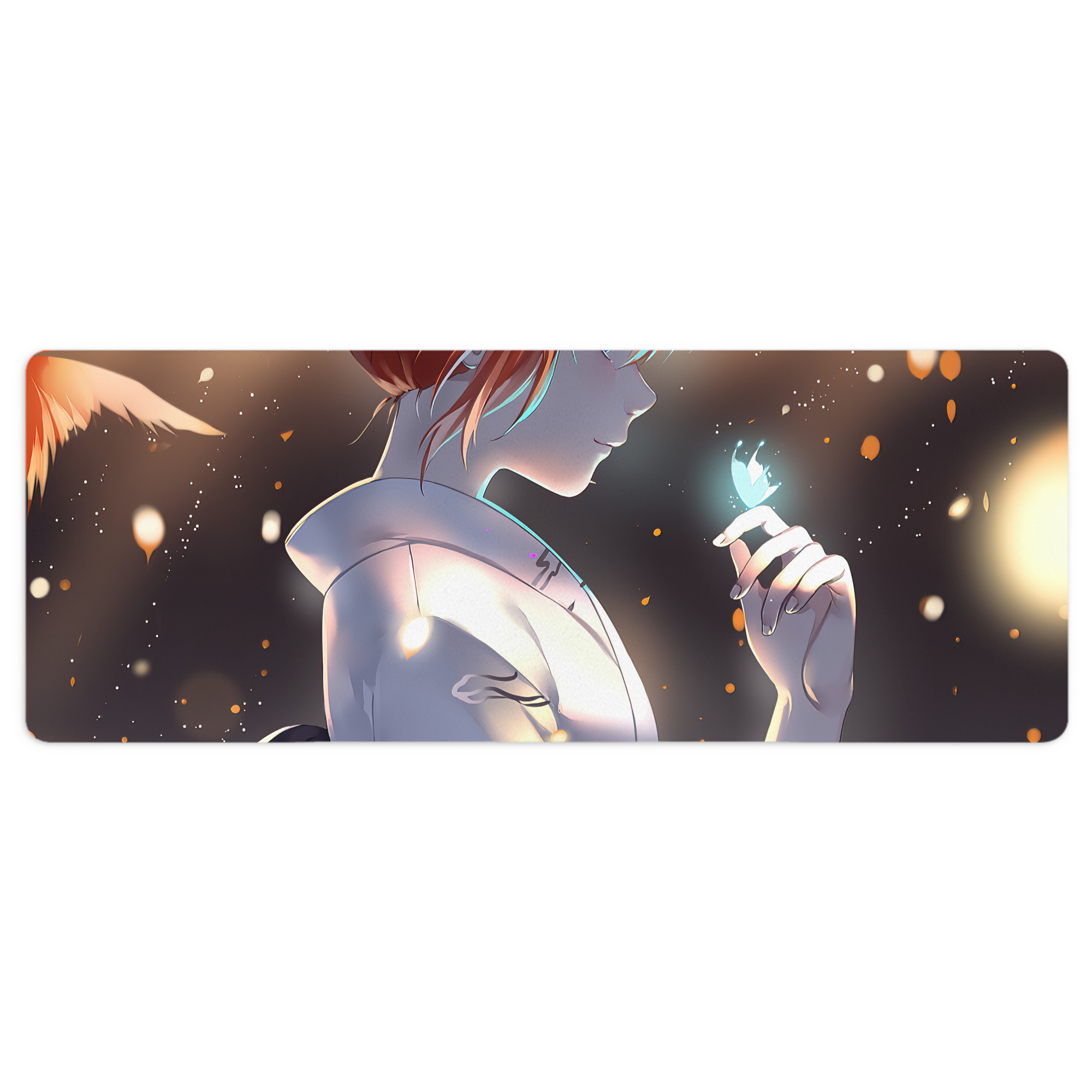 （画像用） ぎんたま 坂田銀時（さかたぎんとき） 神楽 志村新八（しむら しんぱち） GINTAMA Sakata Gintoki Kagura Shimura Shinpachi ステッチ加工 大判デスクマット／滑り止めマウスパッド