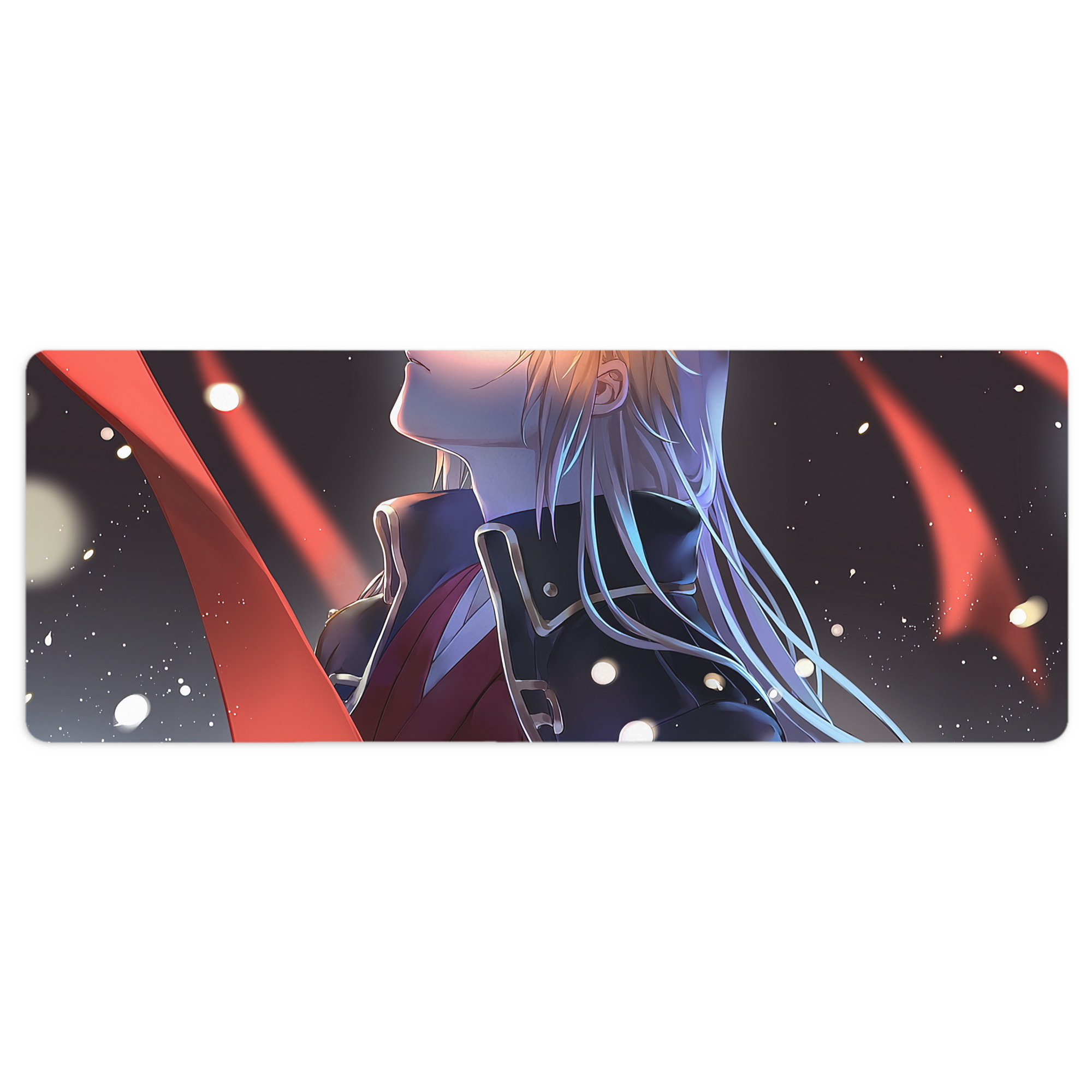 （画像用） ぎんたま 坂田銀時（さかたぎんとき） 神楽 志村新八（しむら しんぱち） GINTAMA Sakata Gintoki Kagura Shimura Shinpachi ステッチ加工 大判デスクマット／滑り止めマウスパッド