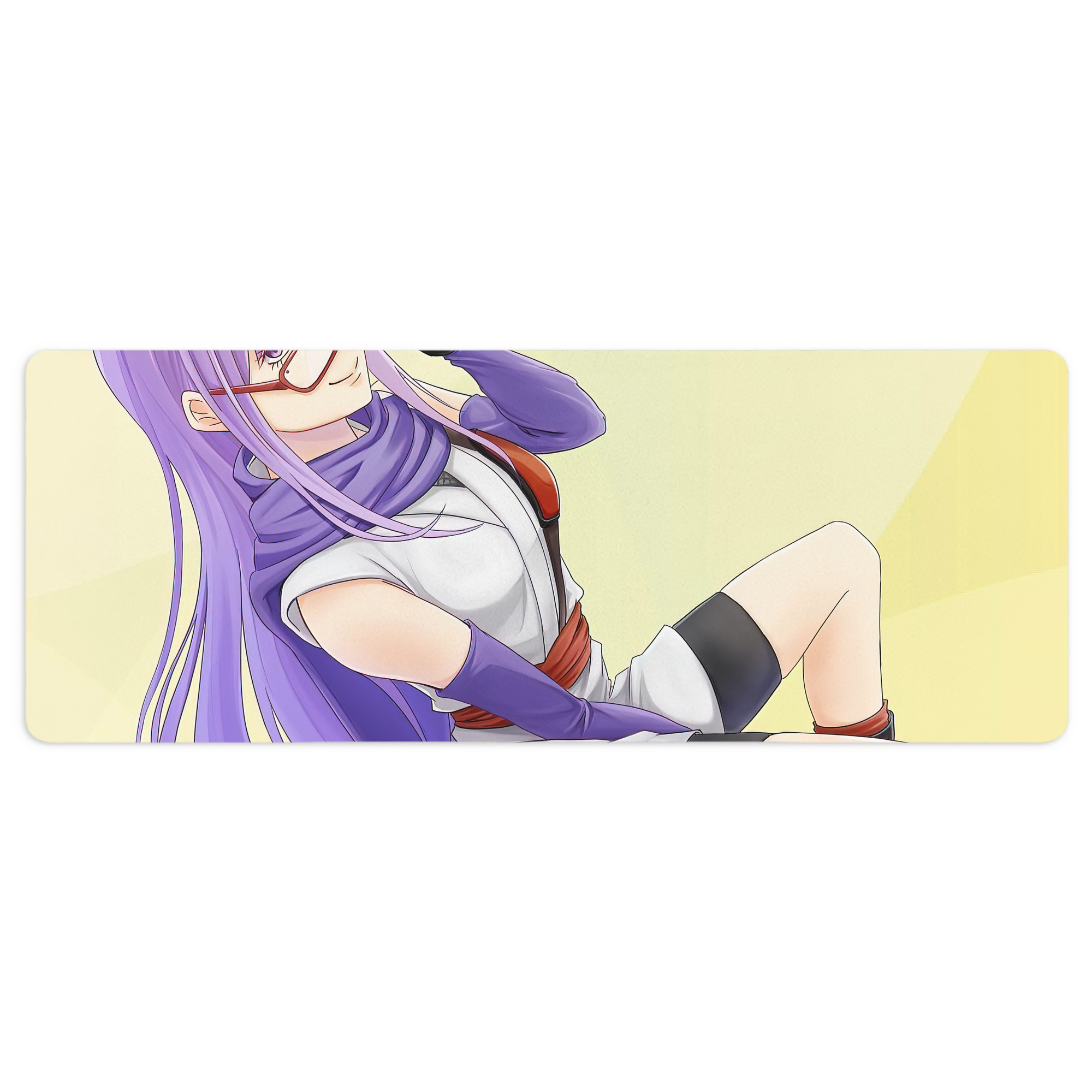 （画像用） ぎんたま 坂田銀時（さかたぎんとき） 神楽 志村新八（しむら しんぱち） GINTAMA Sakata Gintoki Kagura Shimura Shinpachi ステッチ加工 大判デスクマット／滑り止めマウスパッド