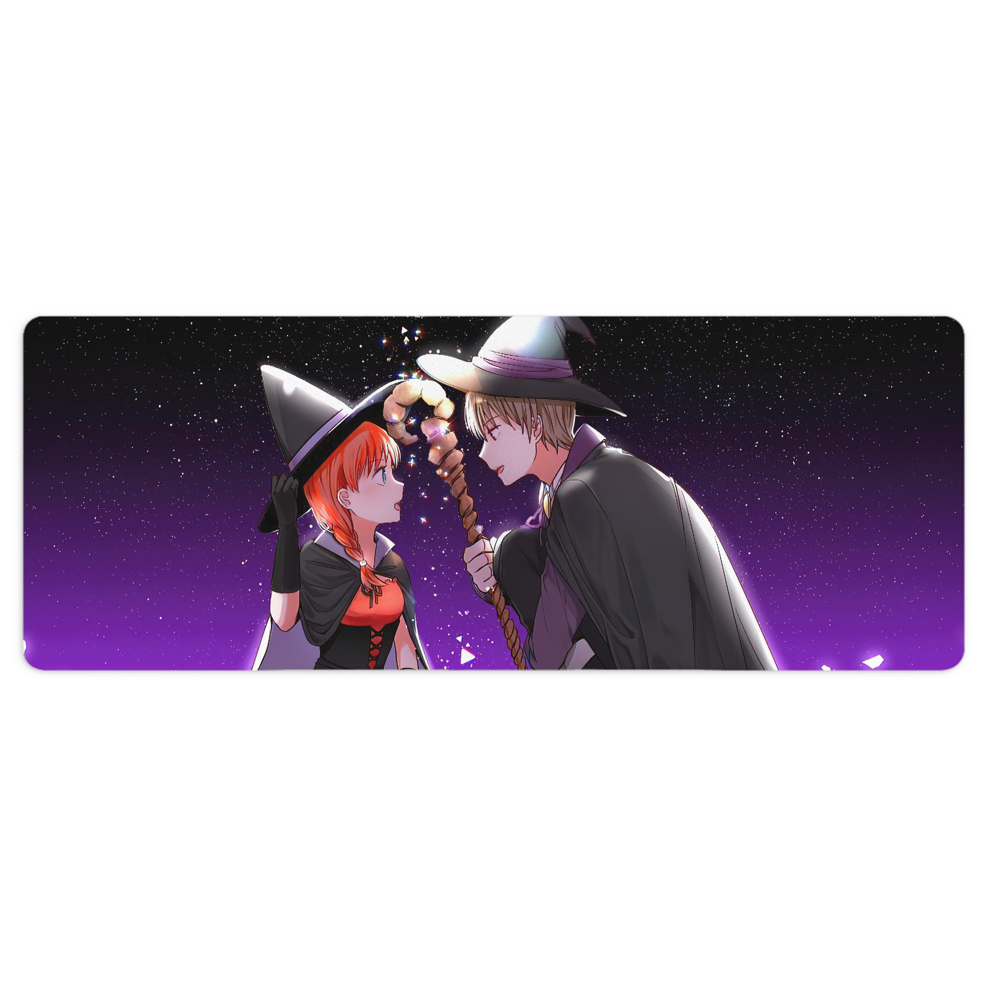 （画像用） ぎんたま 坂田銀時（さかたぎんとき） 神楽 志村新八（しむら しんぱち） GINTAMA Sakata Gintoki Kagura Shimura Shinpachi ステッチ加工 大判デスクマット／滑り止めマウスパッド