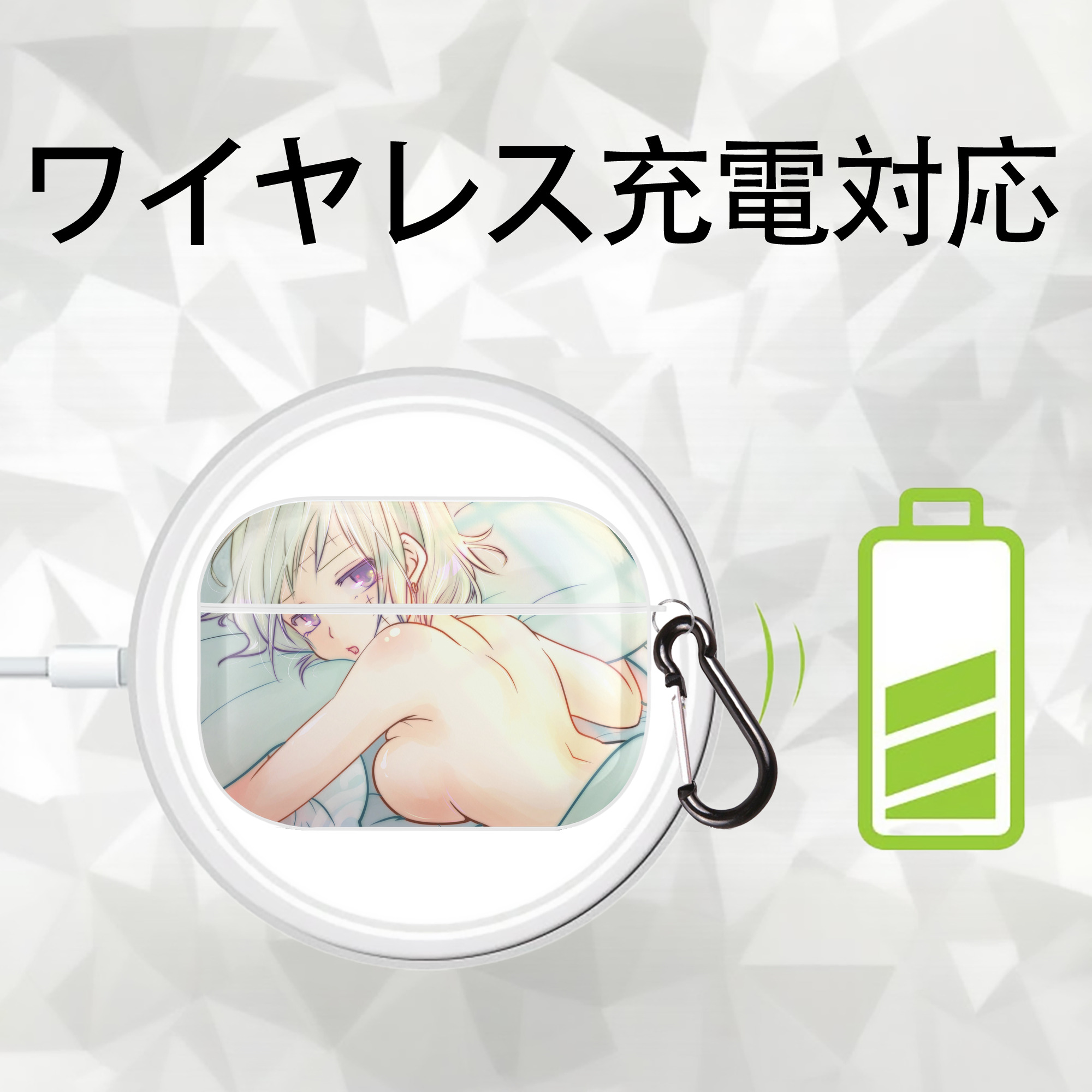 ぎんたま 坂田銀時（さかたぎんとき） 神楽 志村新八（しむら しんぱち） GINTAMA Sakata Gintoki Kagura Shimura Shinpachi 【AirPods Pro用】ハードシェル保護ケース 耐衝撃・防指紋・カラビナ付き商品仕様