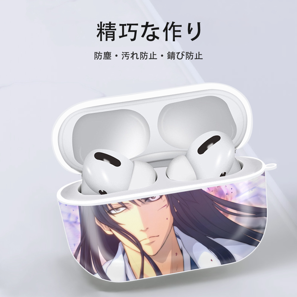 ぎんたま 坂田銀時（さかたぎんとき） 神楽 志村新八（しむら しんぱち） GINTAMA Sakata Gintoki Kagura Shimura Shinpachi 【AirPods Pro用】ハードシェル保護ケース 耐衝撃・防指紋・カラビナ付き商品仕様