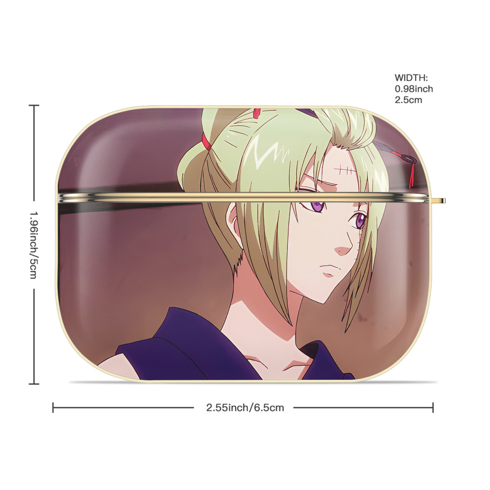 ぎんたま 坂田銀時（さかたぎんとき） 神楽 志村新八（しむら しんぱち） GINTAMA Sakata Gintoki Kagura Shimura Shinpachi 【AirPods Pro用】ハードシェル保護ケース｜耐衝撃・防指紋・カラビナ付き商品仕様