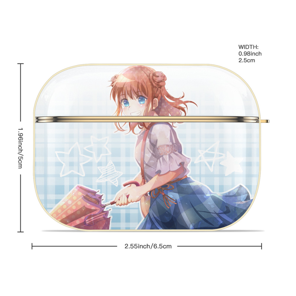 ぎんたま 坂田銀時（さかたぎんとき） 神楽 志村新八（しむら しんぱち） GINTAMA Sakata Gintoki Kagura Shimura Shinpachi 【AirPods Pro用】ハードシェル保護ケース｜耐衝撃・防指紋・カラビナ付き商品仕様