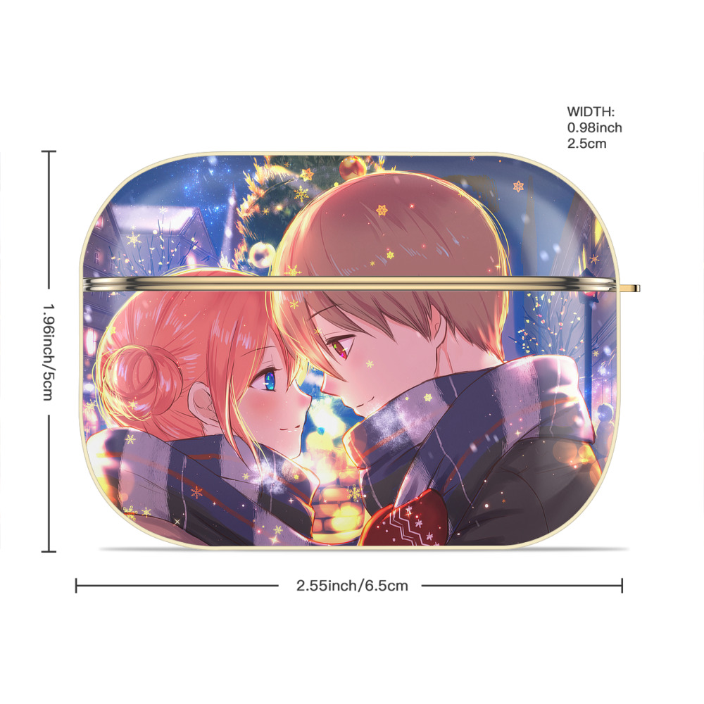 ぎんたま 坂田銀時（さかたぎんとき） 神楽 志村新八（しむら しんぱち） GINTAMA Sakata Gintoki Kagura Shimura Shinpachi 【AirPods Pro用】ハードシェル保護ケース｜耐衝撃・防指紋・カラビナ付き商品仕様