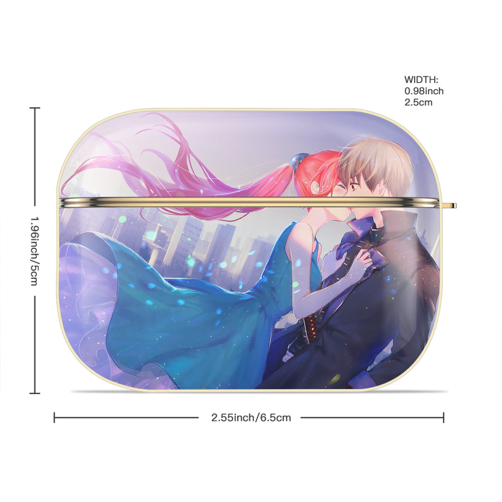 ぎんたま 坂田銀時（さかたぎんとき） 神楽 志村新八（しむら しんぱち） GINTAMA Sakata Gintoki Kagura Shimura Shinpachi 【AirPods Pro用】ハードシェル保護ケース｜耐衝撃・防指紋・カラビナ付き商品仕様