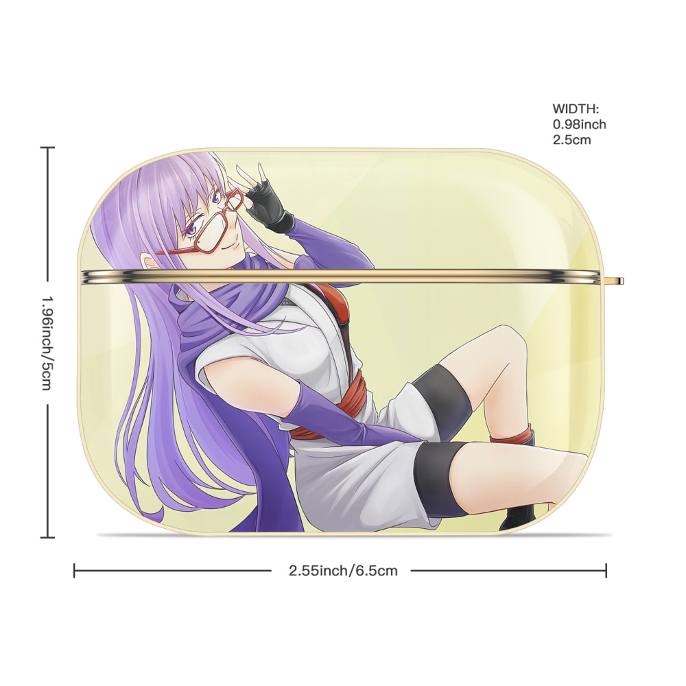 ぎんたま 坂田銀時（さかたぎんとき） 神楽 志村新八（しむら しんぱち） GINTAMA Sakata Gintoki Kagura Shimura Shinpachi 【AirPods Pro用】ハードシェル保護ケース｜耐衝撃・防指紋・カラビナ付き商品仕様