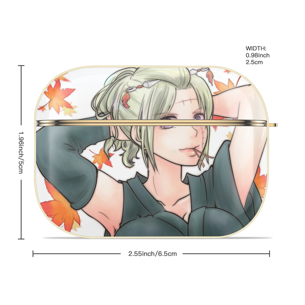 ぎんたま 坂田銀時（さかたぎんとき） 神楽 志村新八（しむら しんぱち） GINTAMA Sakata Gintoki Kagura Shimura Shinpachi 【AirPods Pro用】ハードシェル保護ケース｜耐衝撃・防指紋・カラビナ付き商品仕様