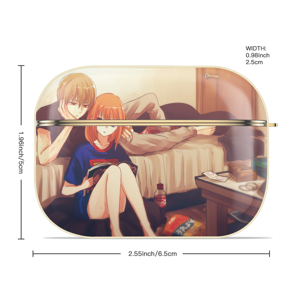 ぎんたま 坂田銀時（さかたぎんとき） 神楽 志村新八（しむら しんぱち） GINTAMA Sakata Gintoki Kagura Shimura Shinpachi 【AirPods Pro用】ハードシェル保護ケース｜耐衝撃・防指紋・カラビナ付き商品仕様