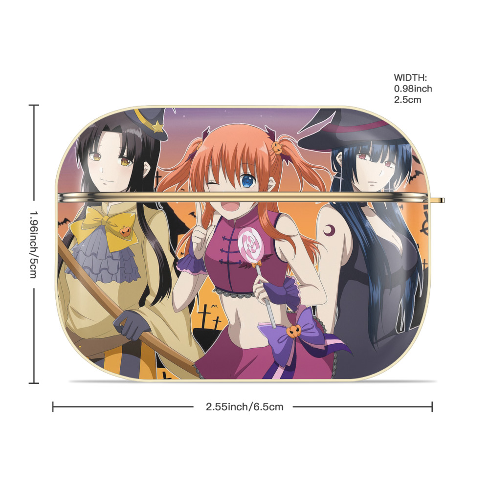 ぎんたま 坂田銀時（さかたぎんとき） 神楽 志村新八（しむら しんぱち） GINTAMA Sakata Gintoki Kagura Shimura Shinpachi 【AirPods Pro用】ハードシェル保護ケース｜耐衝撃・防指紋・カラビナ付き商品仕様