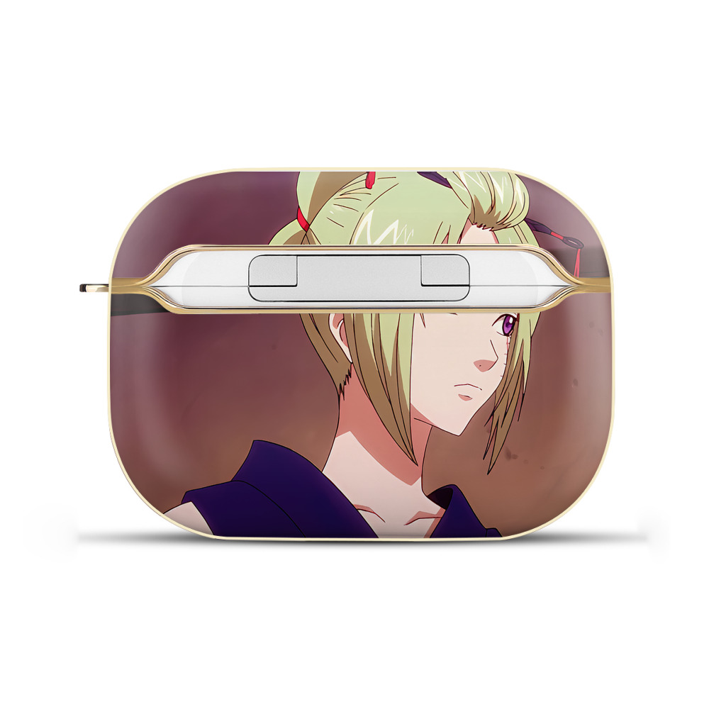 （画像用） ぎんたま 坂田銀時（さかたぎんとき） 神楽 志村新八（しむら しんぱち） GINTAMA Sakata Gintoki Kagura Shimura Shinpachi 【AirPods Pro用】ハードシェル保護ケース｜耐衝撃・防指紋・カラビナ付き商品仕様