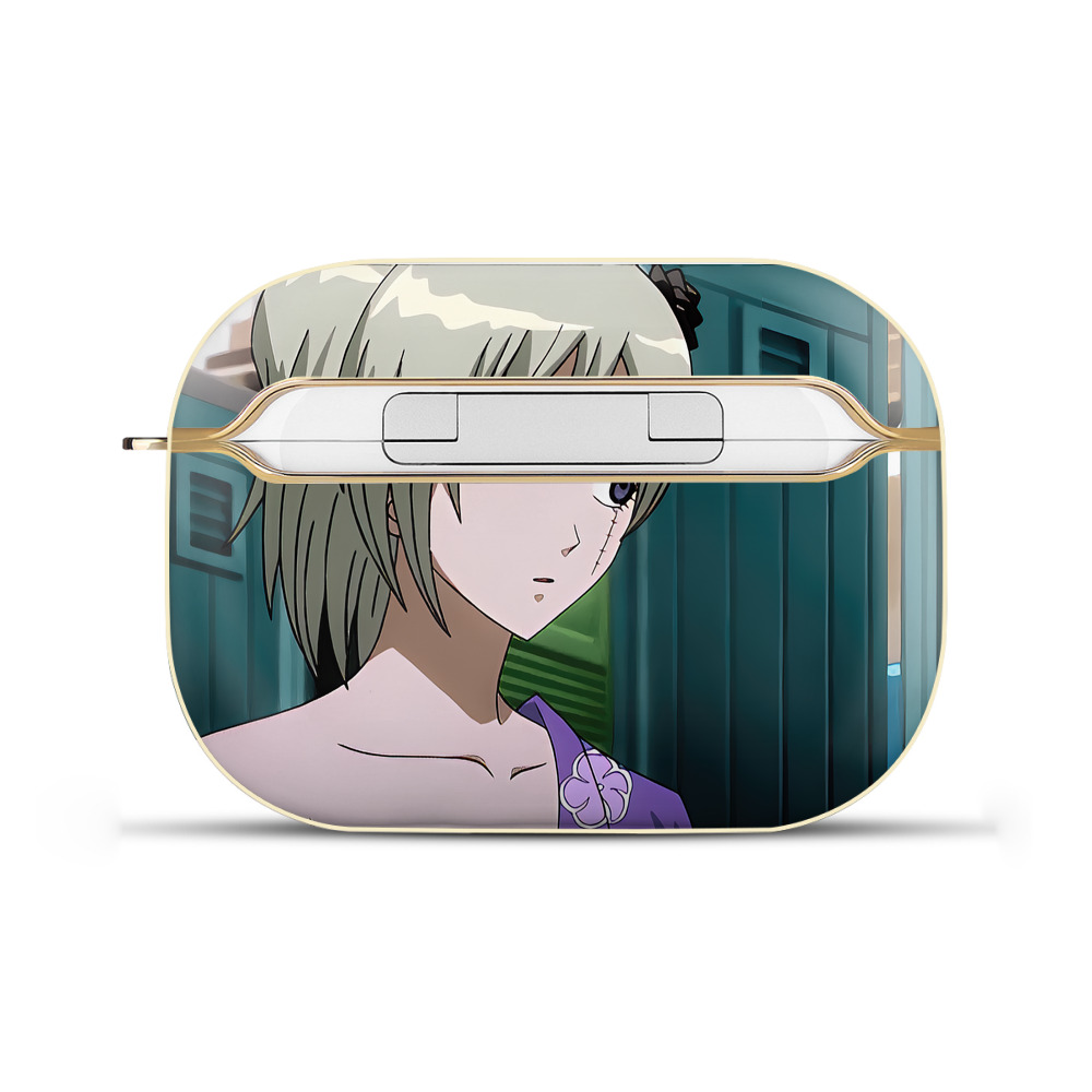（画像用） ぎんたま 坂田銀時（さかたぎんとき） 神楽 志村新八（しむら しんぱち） GINTAMA Sakata Gintoki Kagura Shimura Shinpachi 【AirPods Pro用】ハードシェル保護ケース｜耐衝撃・防指紋・カラビナ付き商品仕様