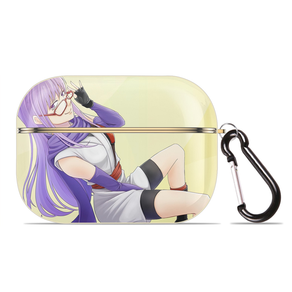 （画像用） ぎんたま 坂田銀時（さかたぎんとき） 神楽 志村新八（しむら しんぱち） GINTAMA Sakata Gintoki Kagura Shimura Shinpachi 【AirPods Pro用】ハードシェル保護ケース｜耐衝撃・防指紋・カラビナ付き商品仕様