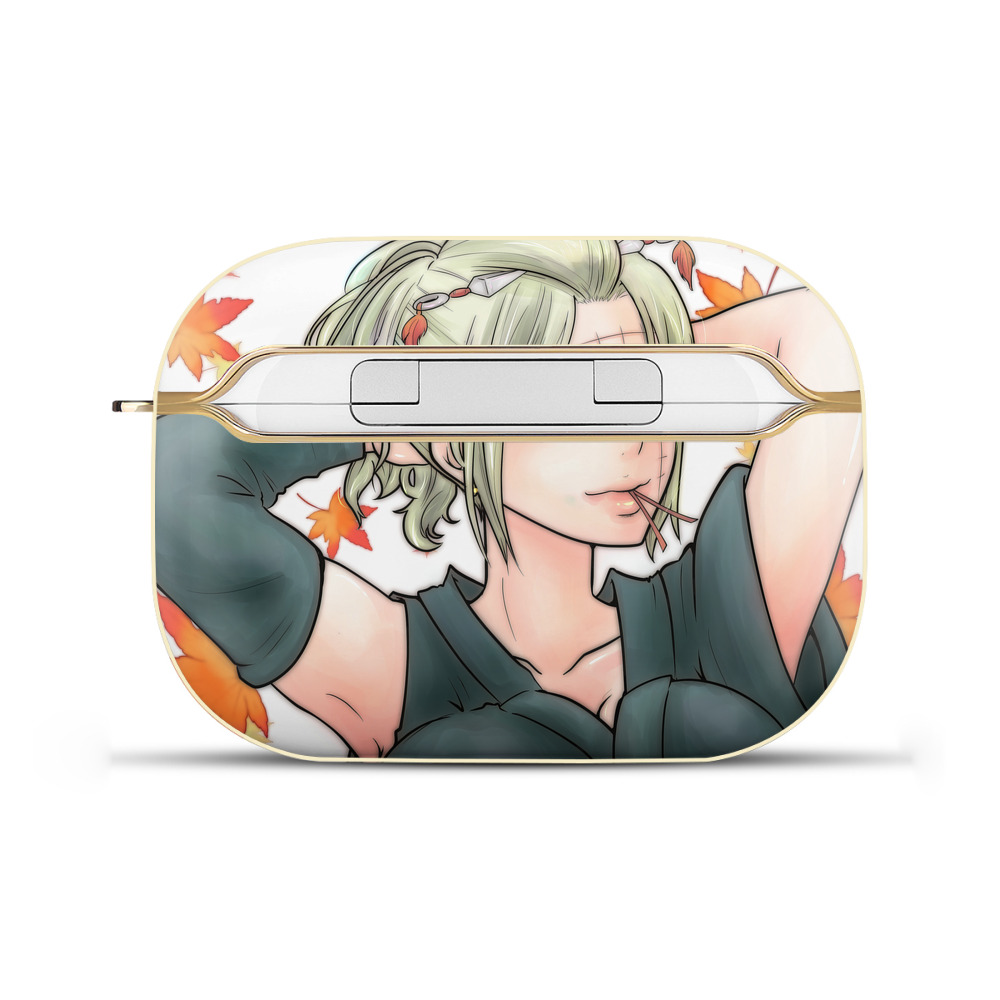 （画像用） ぎんたま 坂田銀時（さかたぎんとき） 神楽 志村新八（しむら しんぱち） GINTAMA Sakata Gintoki Kagura Shimura Shinpachi 【AirPods Pro用】ハードシェル保護ケース｜耐衝撃・防指紋・カラビナ付き商品仕様