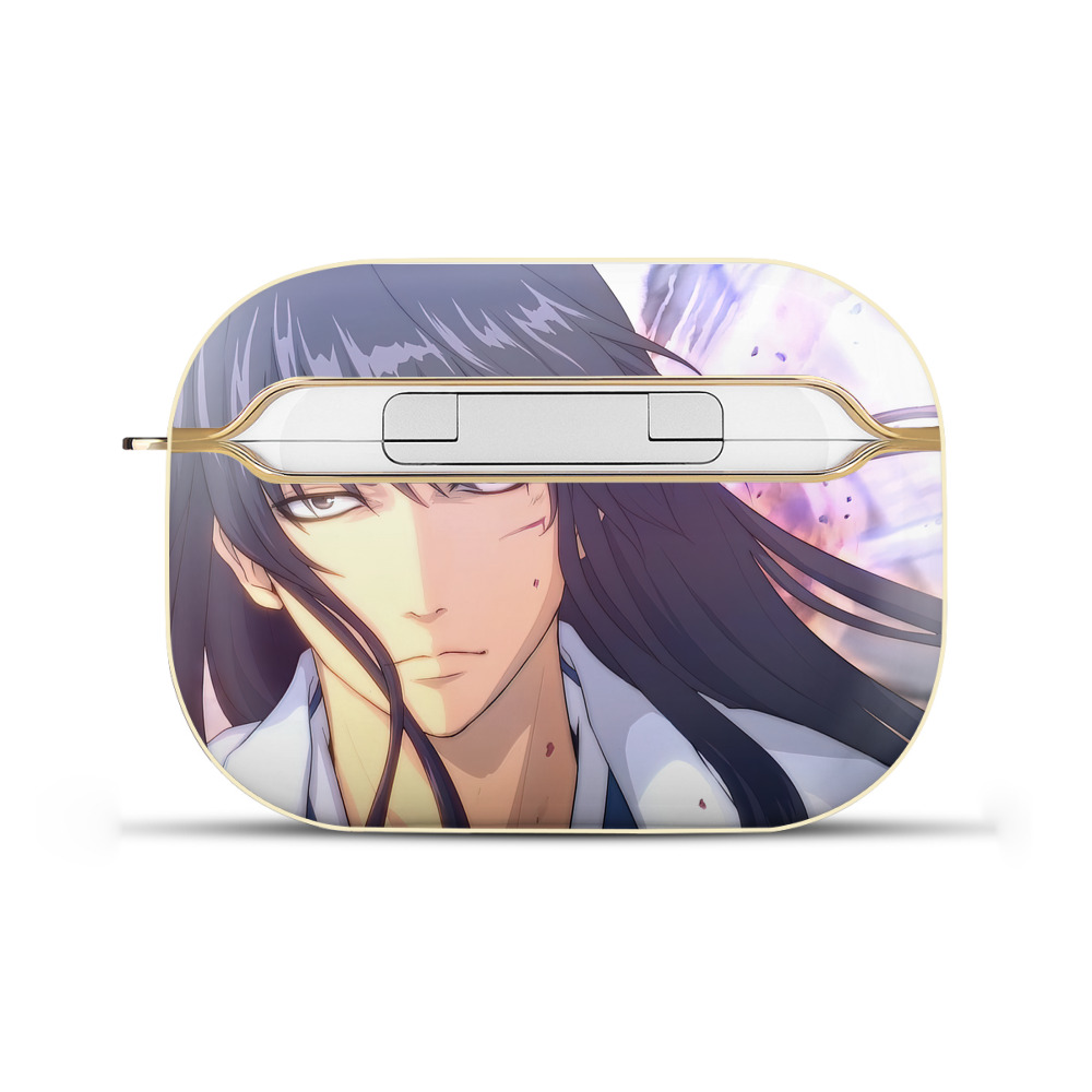 （画像用） ぎんたま 坂田銀時（さかたぎんとき） 神楽 志村新八（しむら しんぱち） GINTAMA Sakata Gintoki Kagura Shimura Shinpachi 【AirPods Pro用】ハードシェル保護ケース｜耐衝撃・防指紋・カラビナ付き商品仕様