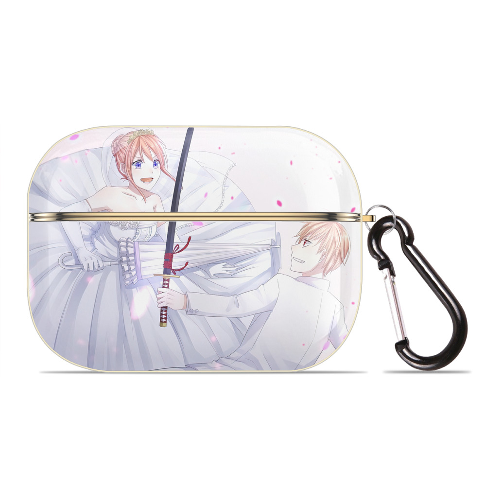 （画像用） ぎんたま 坂田銀時（さかたぎんとき） 神楽 志村新八（しむら しんぱち） GINTAMA Sakata Gintoki Kagura Shimura Shinpachi 【AirPods Pro用】ハードシェル保護ケース｜耐衝撃・防指紋・カラビナ付き商品仕様