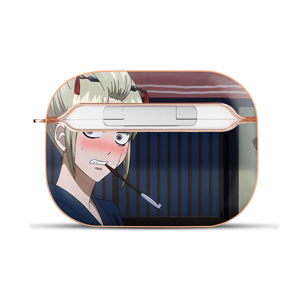 （画像用） ぎんたま 坂田銀時（さかたぎんとき） 神楽 志村新八（しむら しんぱち） GINTAMA Sakata Gintoki Kagura Shimura Shinpachi 【AirPods Pro用】ハードシェル保護ケース｜耐衝撃・防指紋・カラビナ付き商品仕様