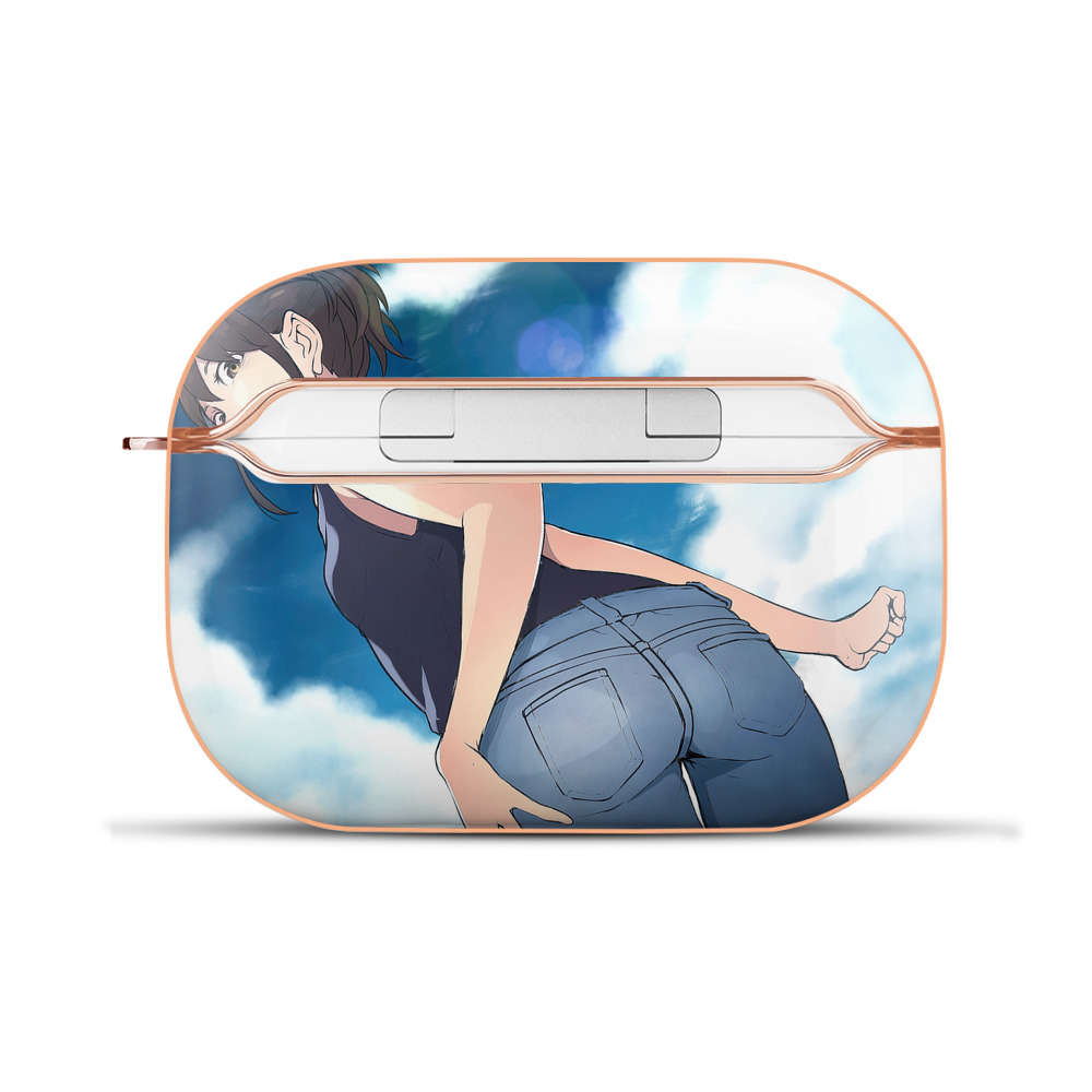 （画像用） ぎんたま 坂田銀時（さかたぎんとき） 神楽 志村新八（しむら しんぱち） GINTAMA Sakata Gintoki Kagura Shimura Shinpachi 【AirPods Pro用】ハードシェル保護ケース｜耐衝撃・防指紋・カラビナ付き商品仕様