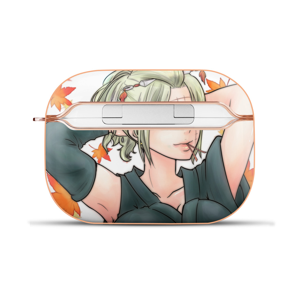 （画像用） ぎんたま 坂田銀時（さかたぎんとき） 神楽 志村新八（しむら しんぱち） GINTAMA Sakata Gintoki Kagura Shimura Shinpachi 【AirPods Pro用】ハードシェル保護ケース｜耐衝撃・防指紋・カラビナ付き商品仕様