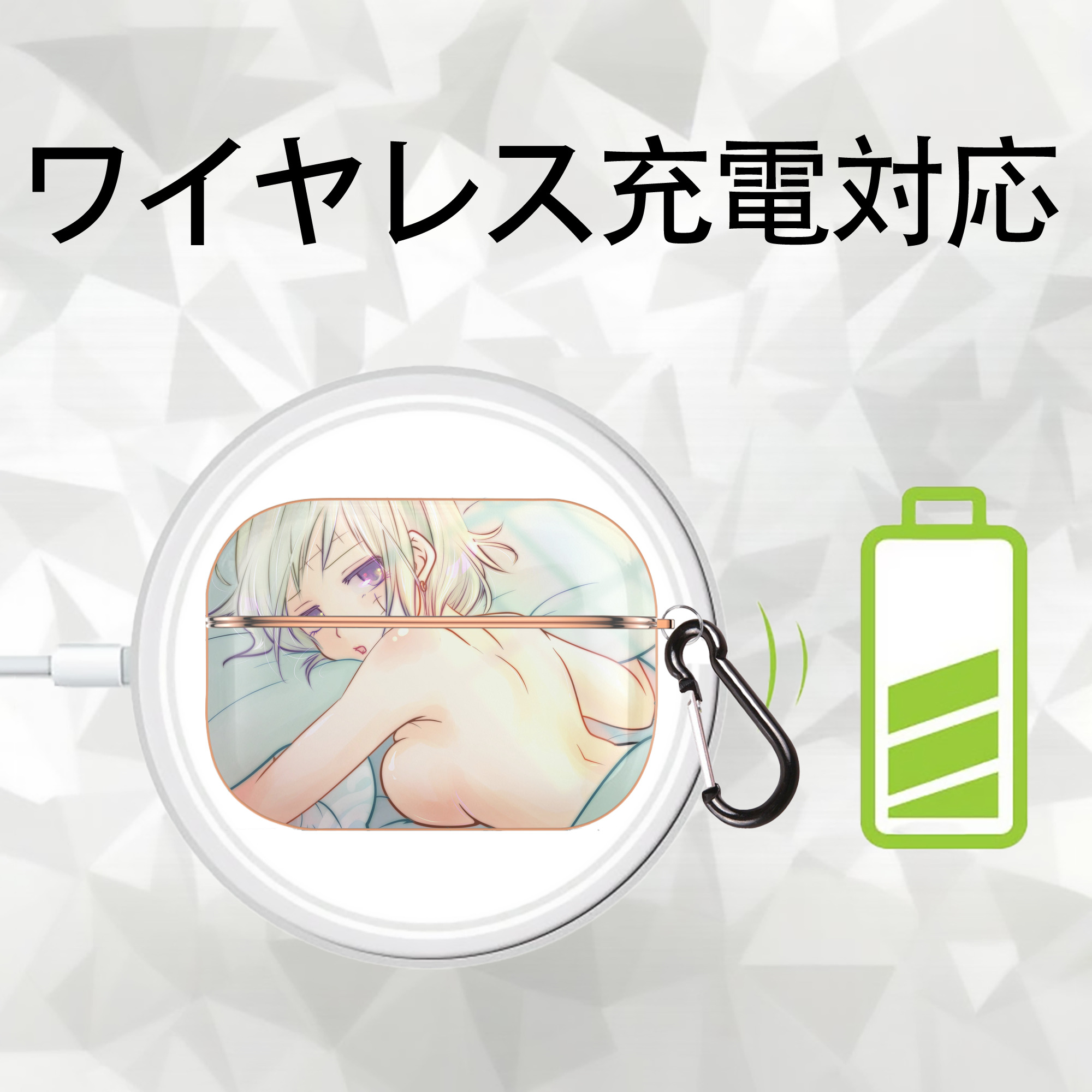 ぎんたま 坂田銀時（さかたぎんとき） 神楽 志村新八（しむら しんぱち） GINTAMA Sakata Gintoki Kagura Shimura Shinpachi 【AirPods Pro用】ハードシェル保護ケース｜耐衝撃・防指紋・カラビナ付き商品仕様