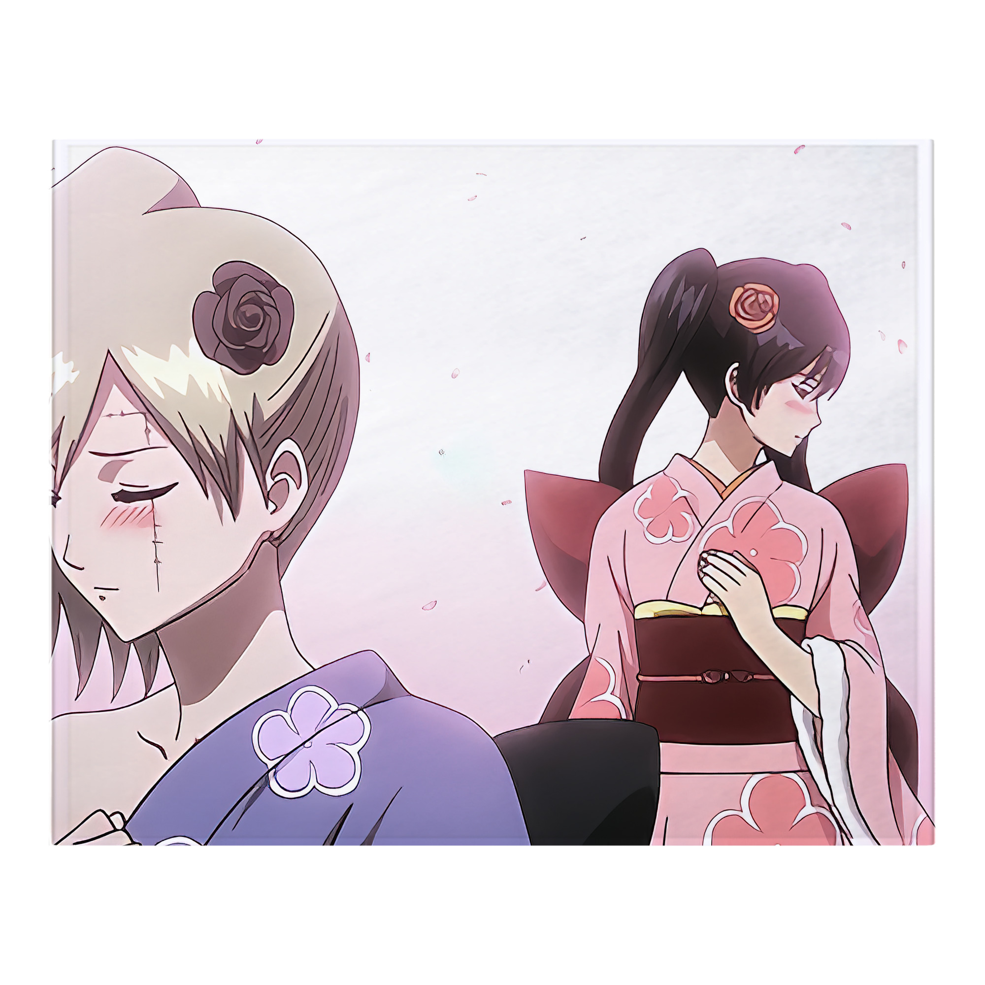 （画像用） ぎんたま 坂田銀時（さかたぎんとき） 神楽 志村新八（しむら しんぱち） GINTAMA Sakata Gintoki Kagura Shimura Shinpachi フランネルブランケット・多サイズ対応（横型）