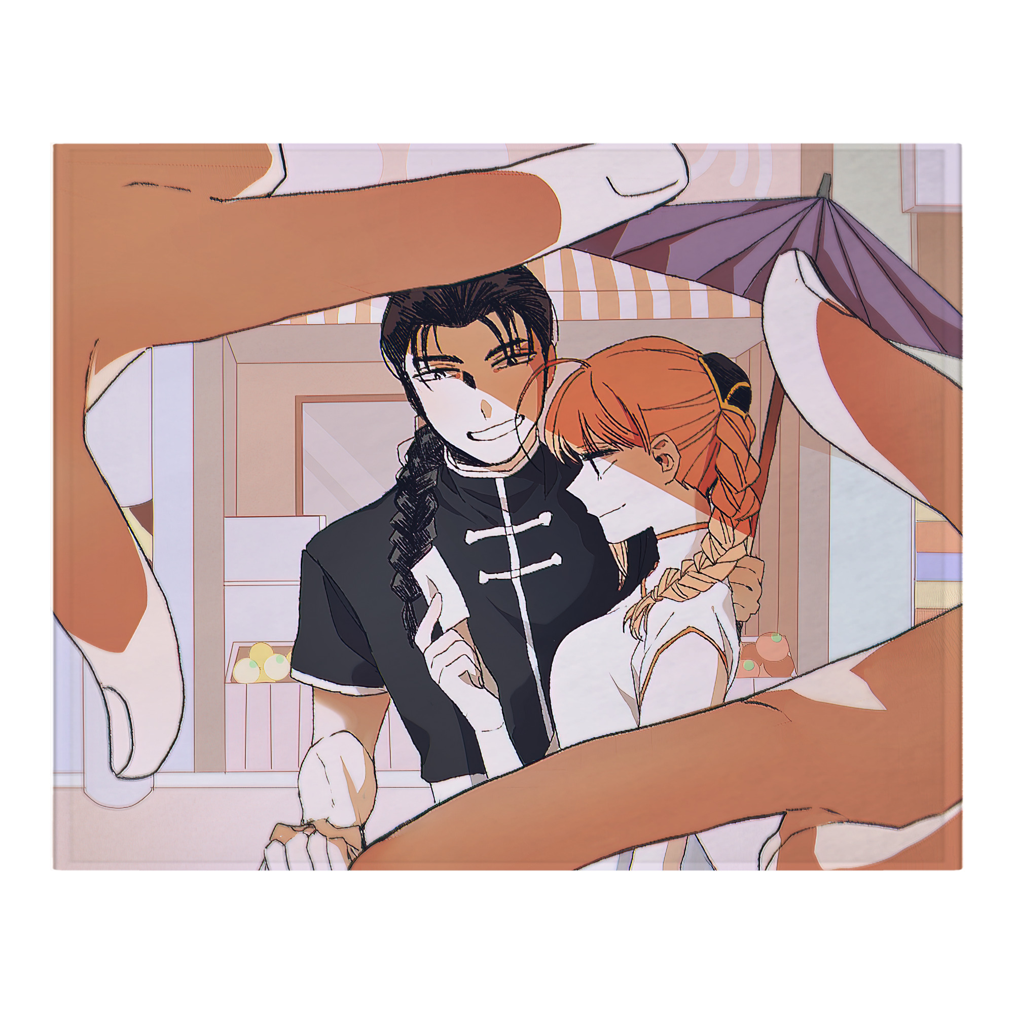 （画像用） ぎんたま 坂田銀時（さかたぎんとき） 神楽 志村新八（しむら しんぱち） GINTAMA Sakata Gintoki Kagura Shimura Shinpachi フランネルブランケット・多サイズ対応（横型）