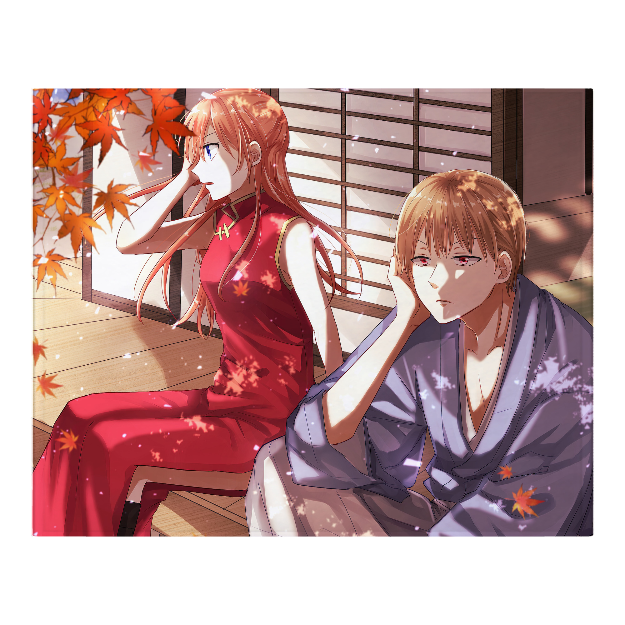 （画像用） ぎんたま 坂田銀時（さかたぎんとき） 神楽 志村新八（しむら しんぱち） GINTAMA Sakata Gintoki Kagura Shimura Shinpachi フランネルブランケット・多サイズ対応（横型）