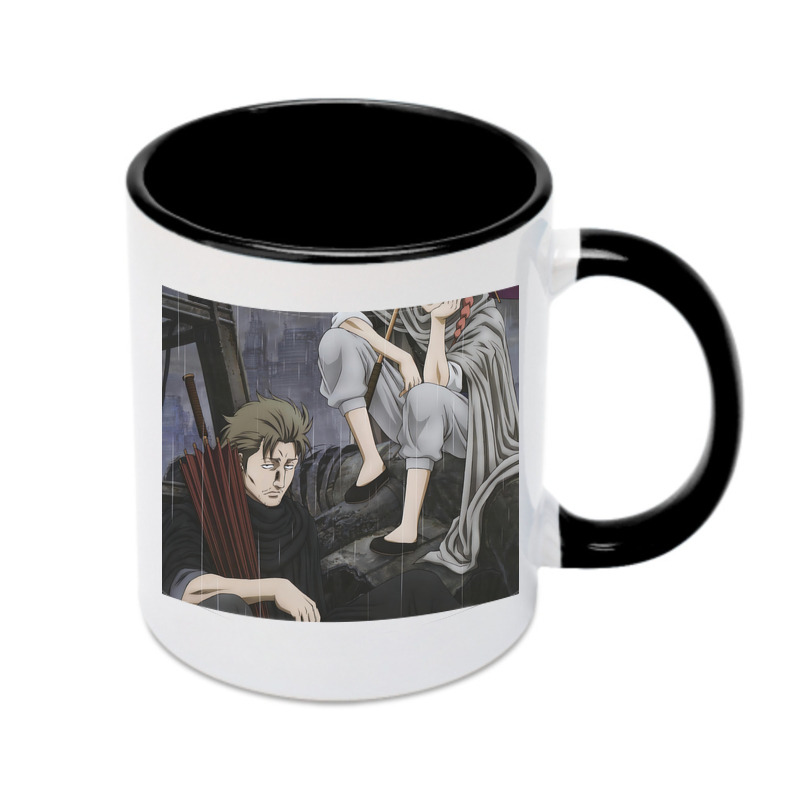 （画像用） ぎんたま 坂田銀時（さかたぎんとき） 神楽 志村新八（しむら しんぱち） GINTAMA Sakata Gintoki Kagura Shimura Shinpachi カラーマグカップ