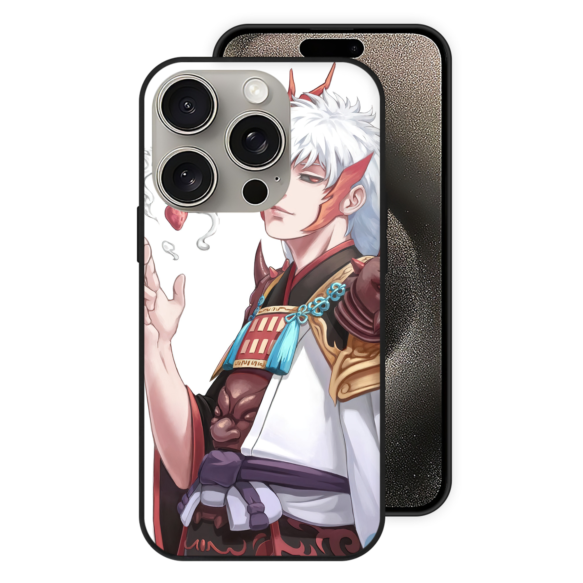 （画像用） ぎんたま 坂田銀時（さかたぎんとき） 神楽 志村新八（しむら しんぱち） GINTAMA Sakata Gintoki Kagura Shimura Shinpachi 【iPhone15Pro対応】スマホケース 耐衝撃＆黄変防止 背面ガラス