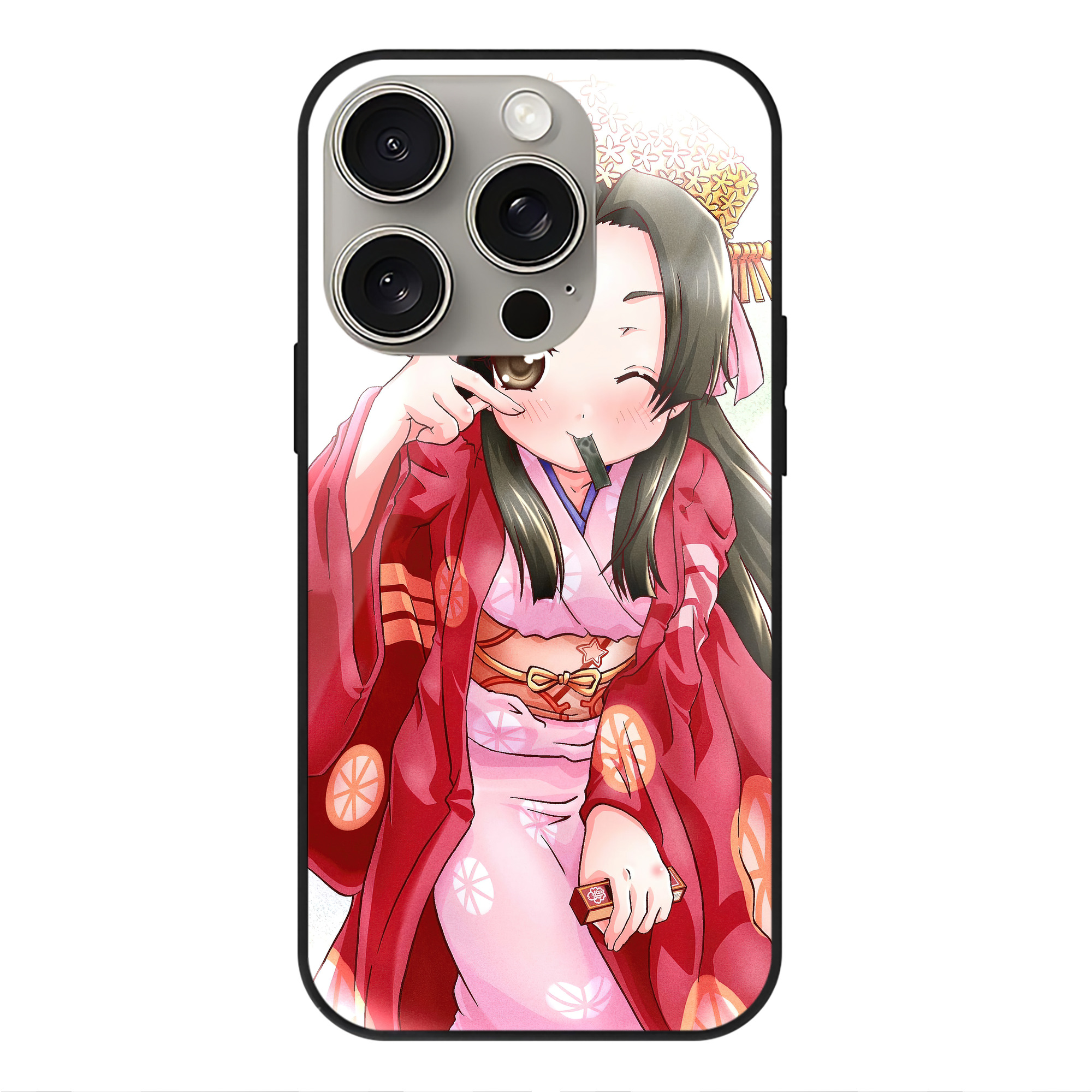 （画像用） ぎんたま 坂田銀時（さかたぎんとき） 神楽 志村新八（しむら しんぱち） GINTAMA Sakata Gintoki Kagura Shimura Shinpachi 【iPhone15Pro対応】スマホケース 耐衝撃＆黄変防止 背面ガラス