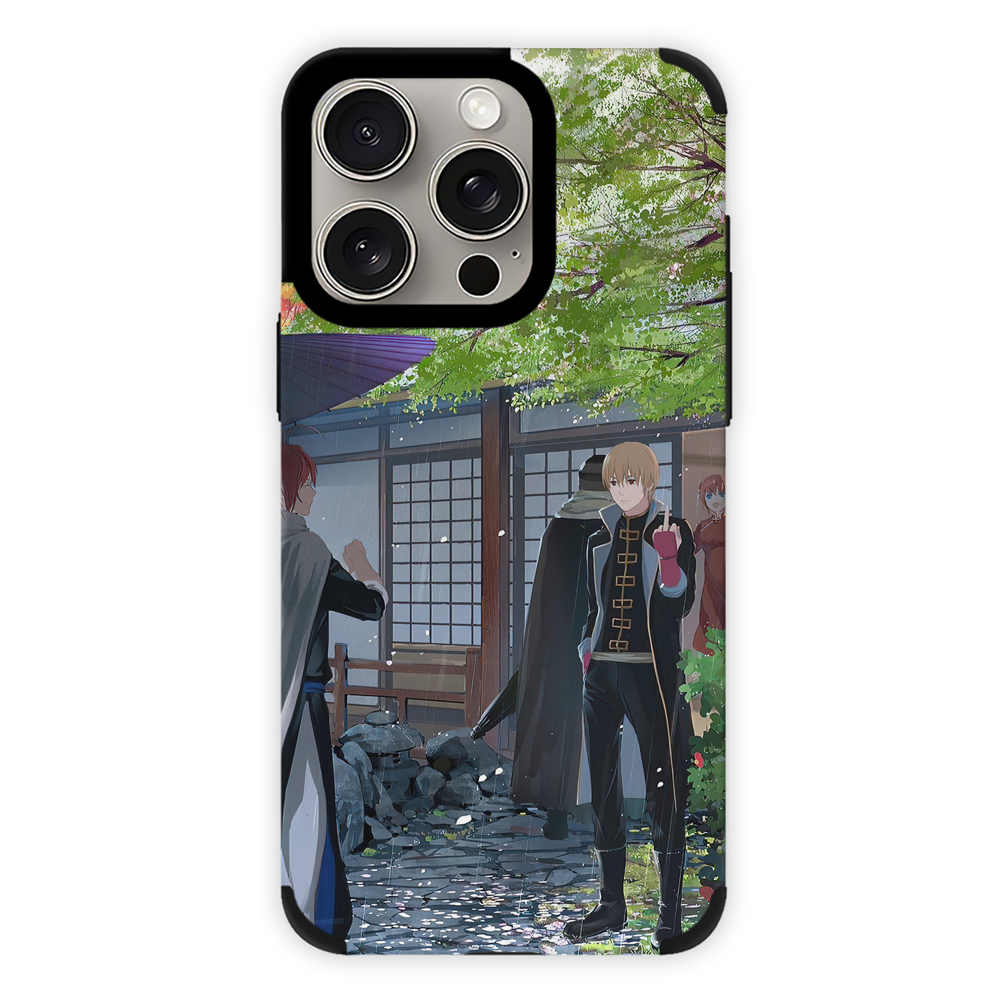 （画像用） ぎんたま 坂田銀時（さかたぎんとき） 神楽 志村新八（しむら しんぱち） GINTAMA Sakata Gintoki Kagura Shimura Shinpachi 【iPhone15ProMax対応】 PUレザー スマホケース 耐衝撃＆黄変防止