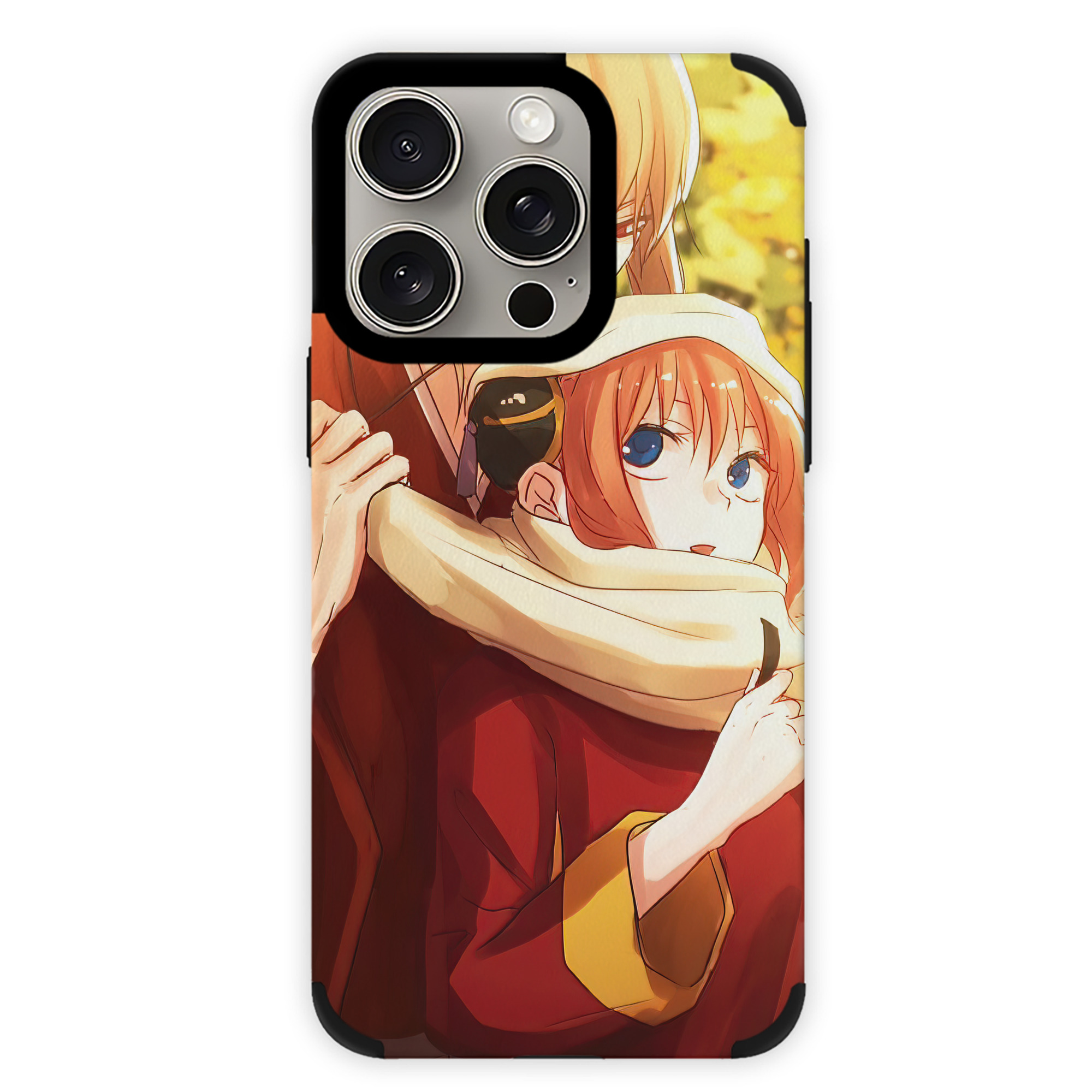 （画像用） ぎんたま 坂田銀時（さかたぎんとき） 神楽 志村新八（しむら しんぱち） GINTAMA Sakata Gintoki Kagura Shimura Shinpachi 【iPhone15ProMax対応】 PUレザー スマホケース 耐衝撃＆黄変防止