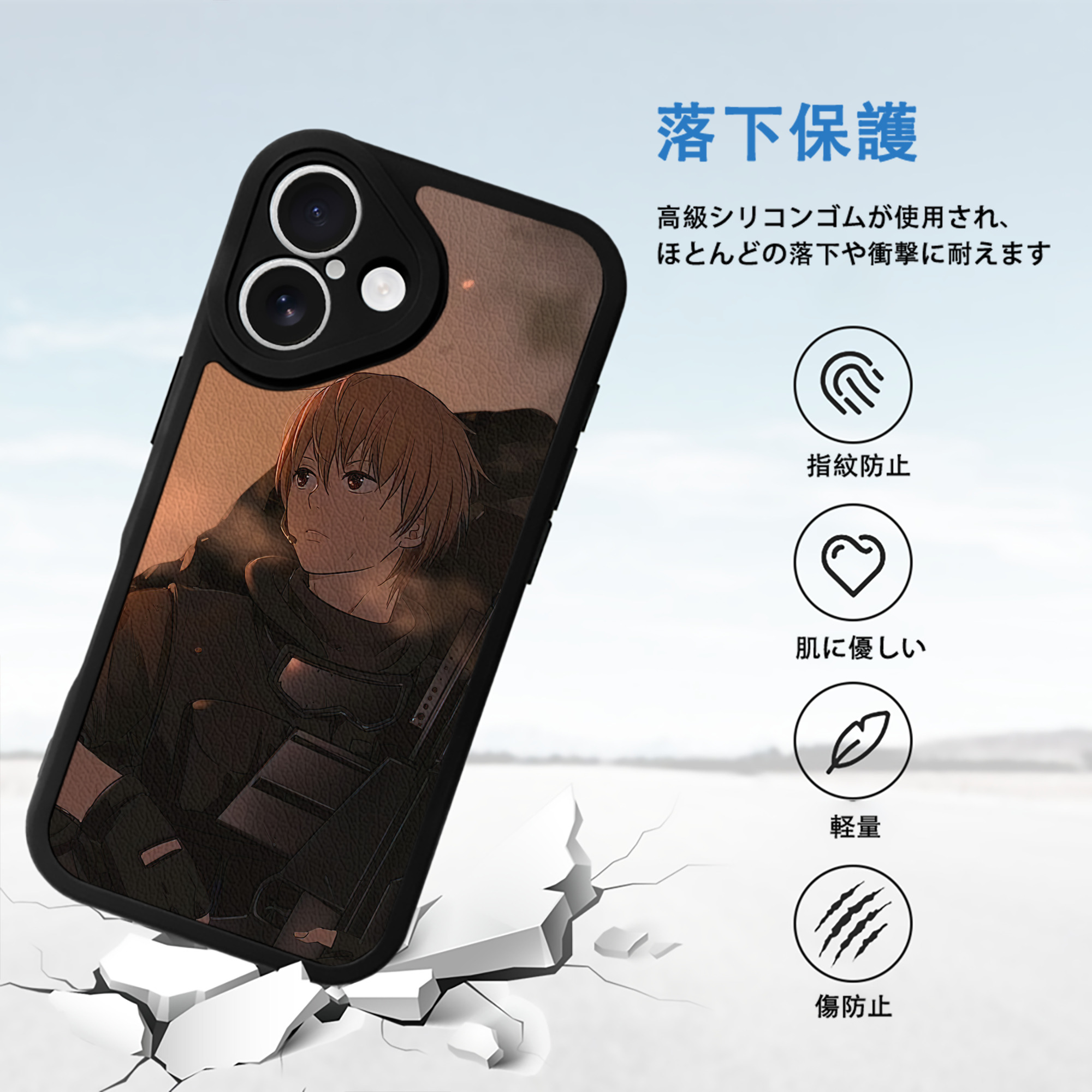 ぎんたま 坂田銀時（さかたぎんとき） 神楽 志村新八（しむら しんぱち） GINTAMA Sakata Gintoki Kagura Shimura Shinpachi 【iPhone 16シリーズ対応】シリコンスマホケース（レザー調） 材質：シリコン