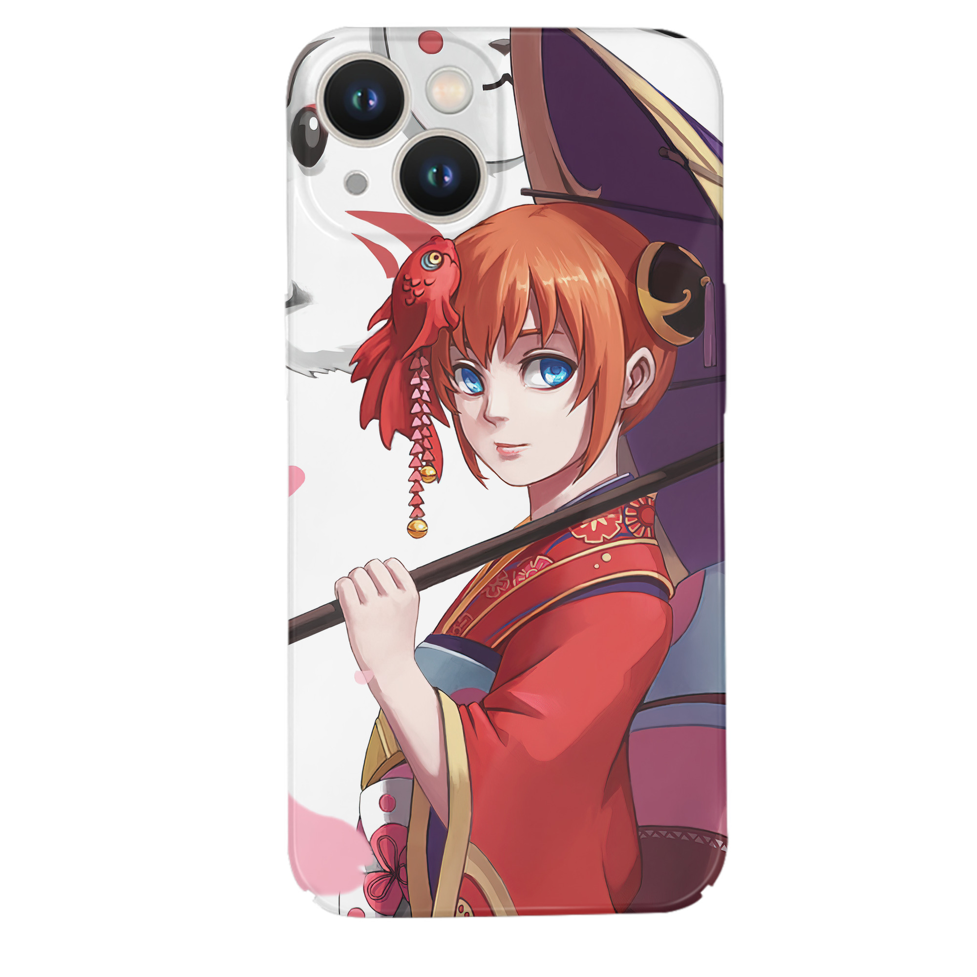 （画像用） ぎんたま 坂田銀時（さかたぎんとき） 神楽 志村新八（しむら しんぱち） GINTAMA Sakata Gintoki Kagura Shimura Shinpachi 【iPhone 14シリーズ対応】ハードケース