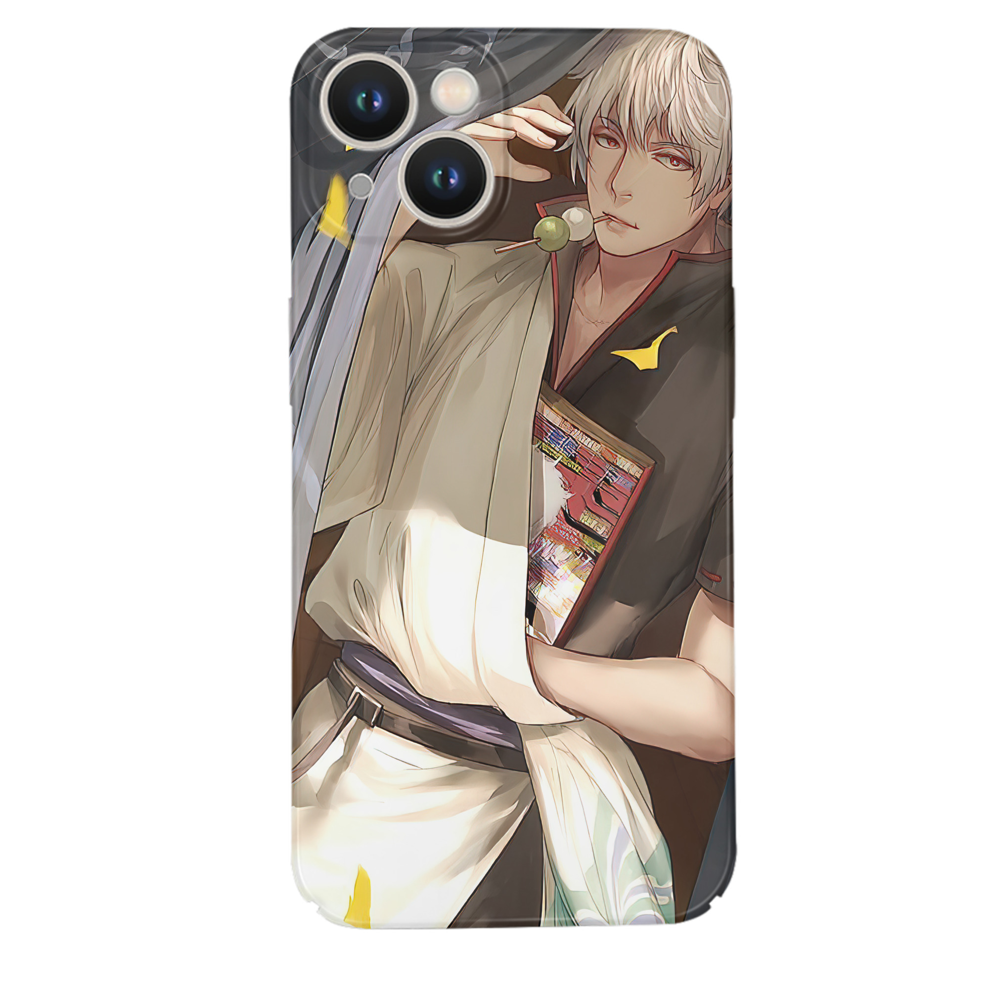 （画像用） ぎんたま 坂田銀時（さかたぎんとき） 神楽 志村新八（しむら しんぱち） GINTAMA Sakata Gintoki Kagura Shimura Shinpachi 【iPhone 14シリーズ対応】ハードケース