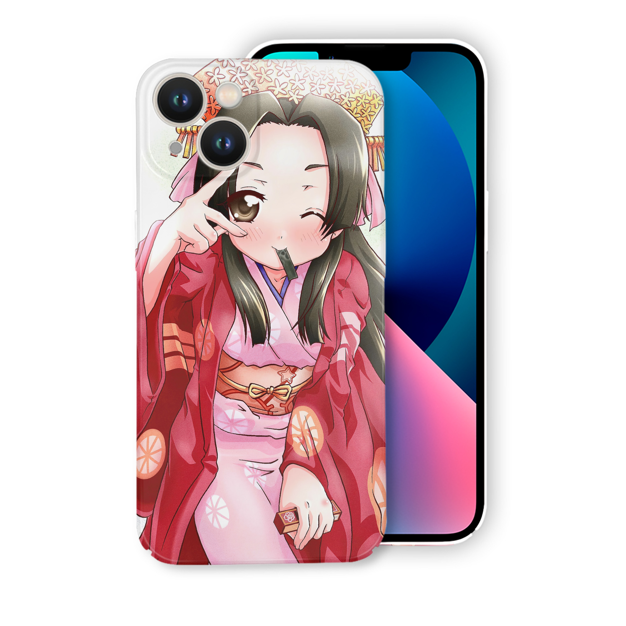 （画像用） ぎんたま 坂田銀時（さかたぎんとき） 神楽 志村新八（しむら しんぱち） GINTAMA Sakata Gintoki Kagura Shimura Shinpachi 【iPhone 14シリーズ対応】ハードケース