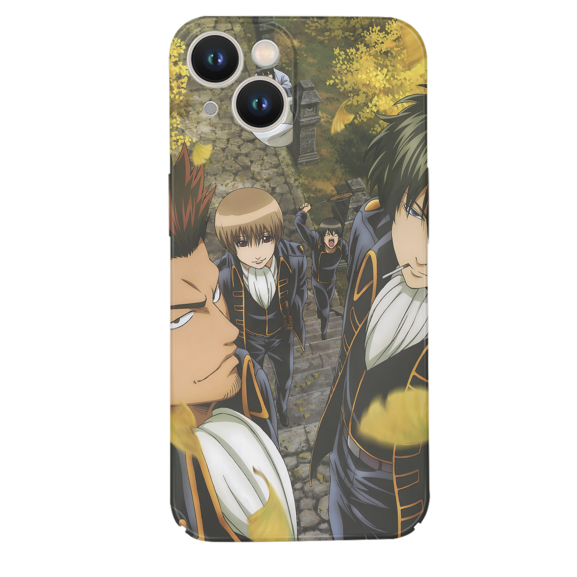 （画像用） ぎんたま 坂田銀時（さかたぎんとき） 神楽 志村新八（しむら しんぱち） GINTAMA Sakata Gintoki Kagura Shimura Shinpachi 【iPhone 14シリーズ対応】ハードケース