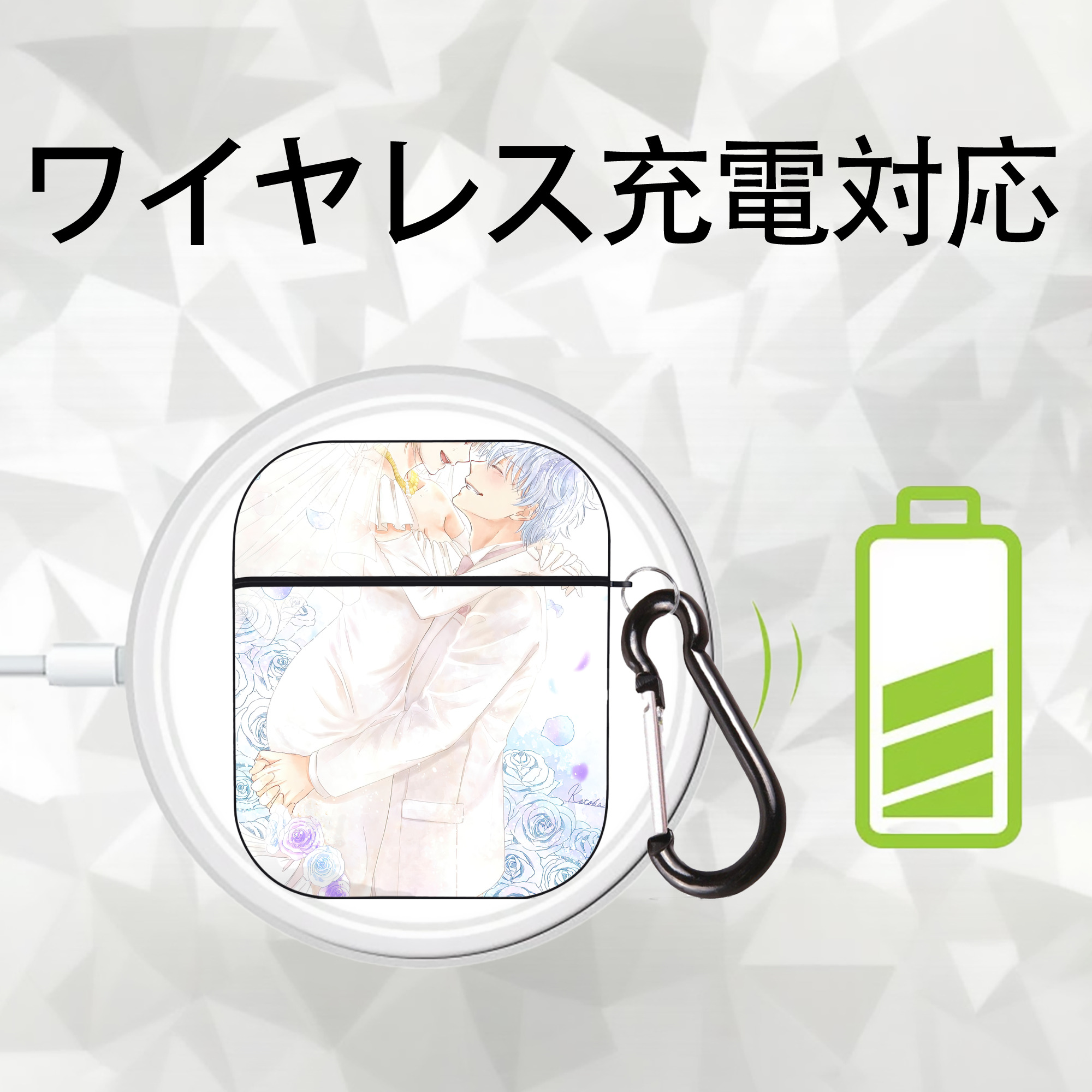 ぎんたま 坂田銀時（さかたぎんとき） 神楽 志村新八（しむら しんぱち） GINTAMA Sakata Gintoki Kagura Shimura Shinpachi AirPods 第2世代保護ケース ハードシェル ブラック 耐衝撃・防指紋・カラビナ付き