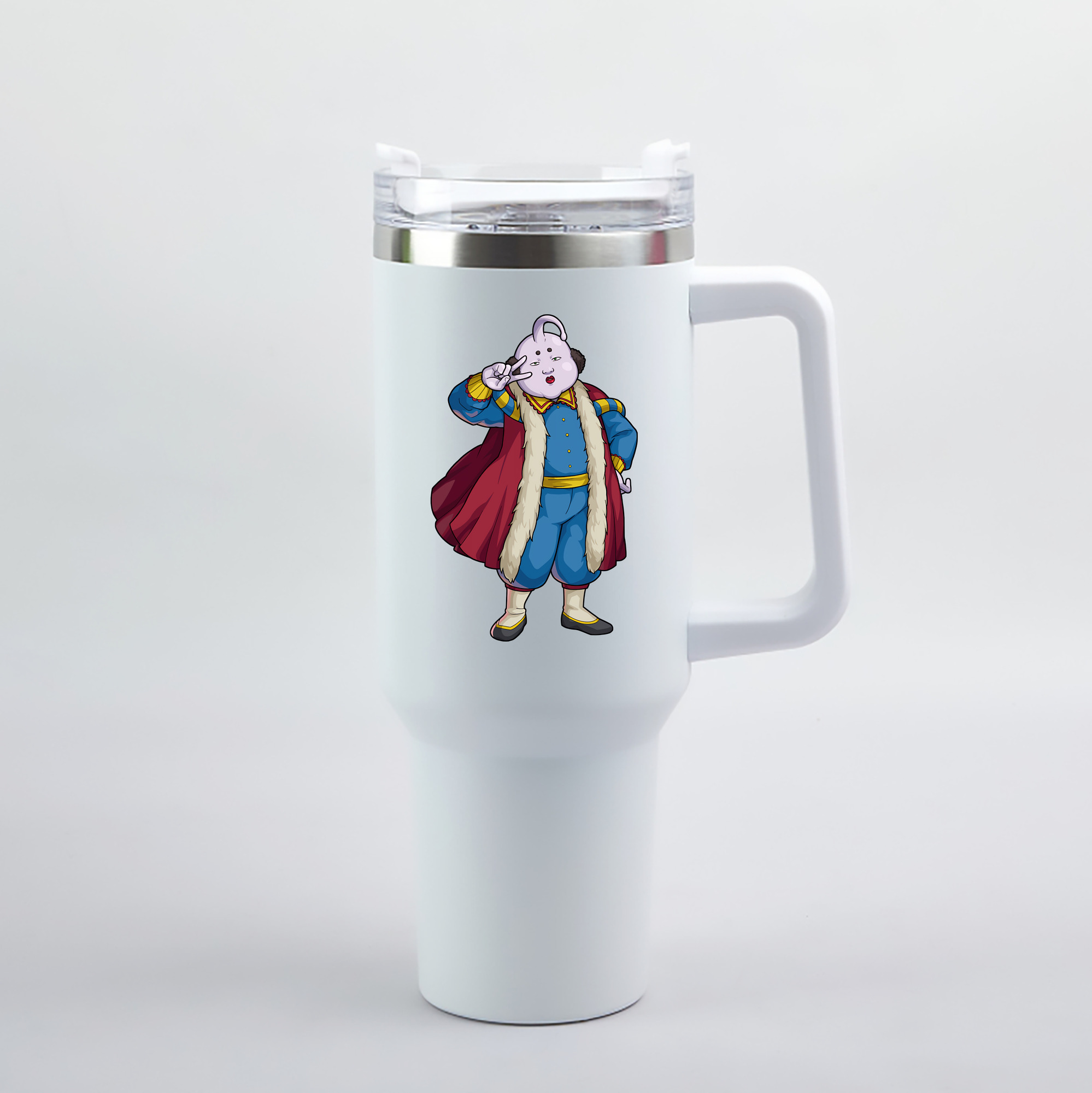 （画像用） ぎんたま 坂田銀時（さかたぎんとき） 神楽 志村新八（しむら しんぱち） GINTAMA Sakata Gintoki Kagura Shimura Shinpachi 1200mL車用タンブラー（カラープリント）