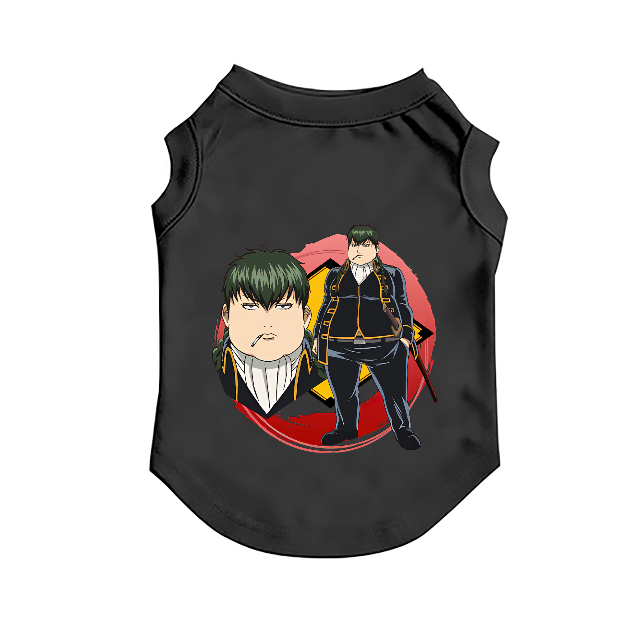 （画像用） ぎんたま 坂田銀時（さかたぎんとき） 神楽 志村新八（しむら しんぱち） GINTAMA Sakata Gintoki Kagura Shimura Shinpachi ペット用ベスト