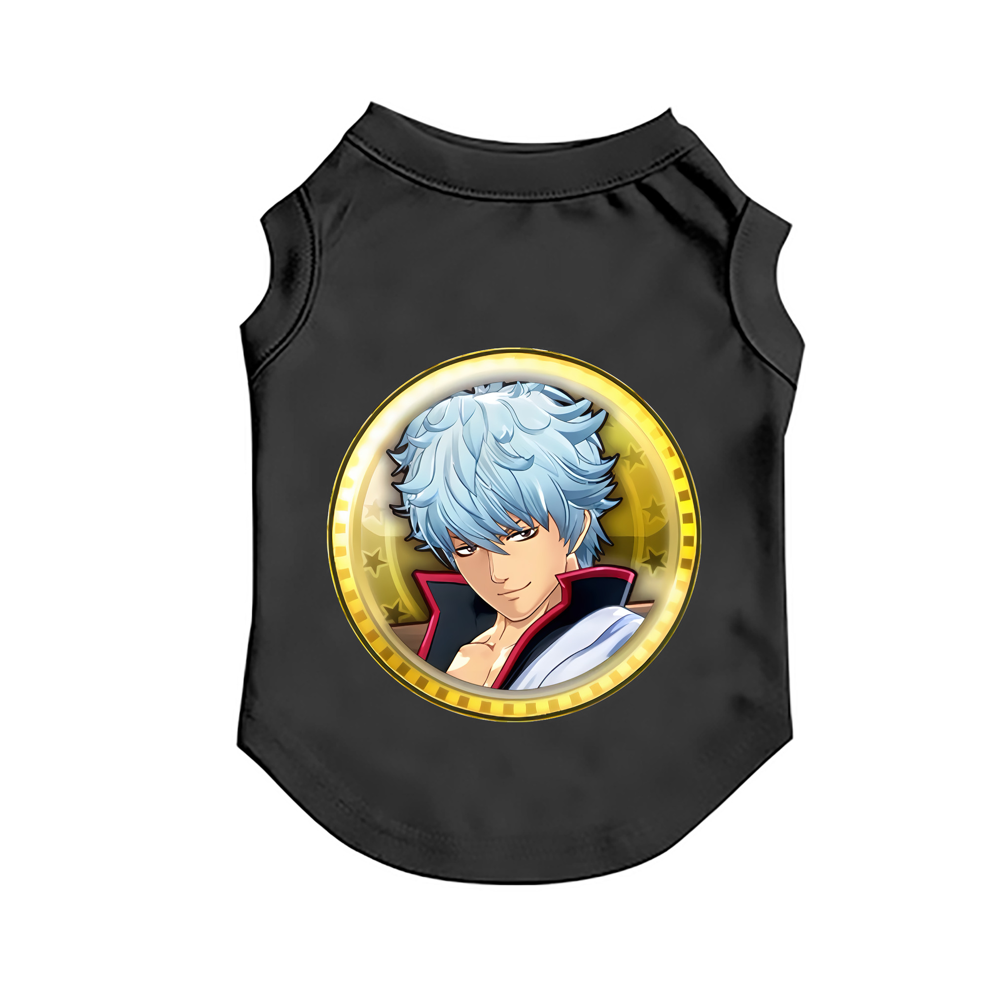 （画像用） ぎんたま 坂田銀時（さかたぎんとき） 神楽 志村新八（しむら しんぱち） GINTAMA Sakata Gintoki Kagura Shimura Shinpachi ペット用ベスト