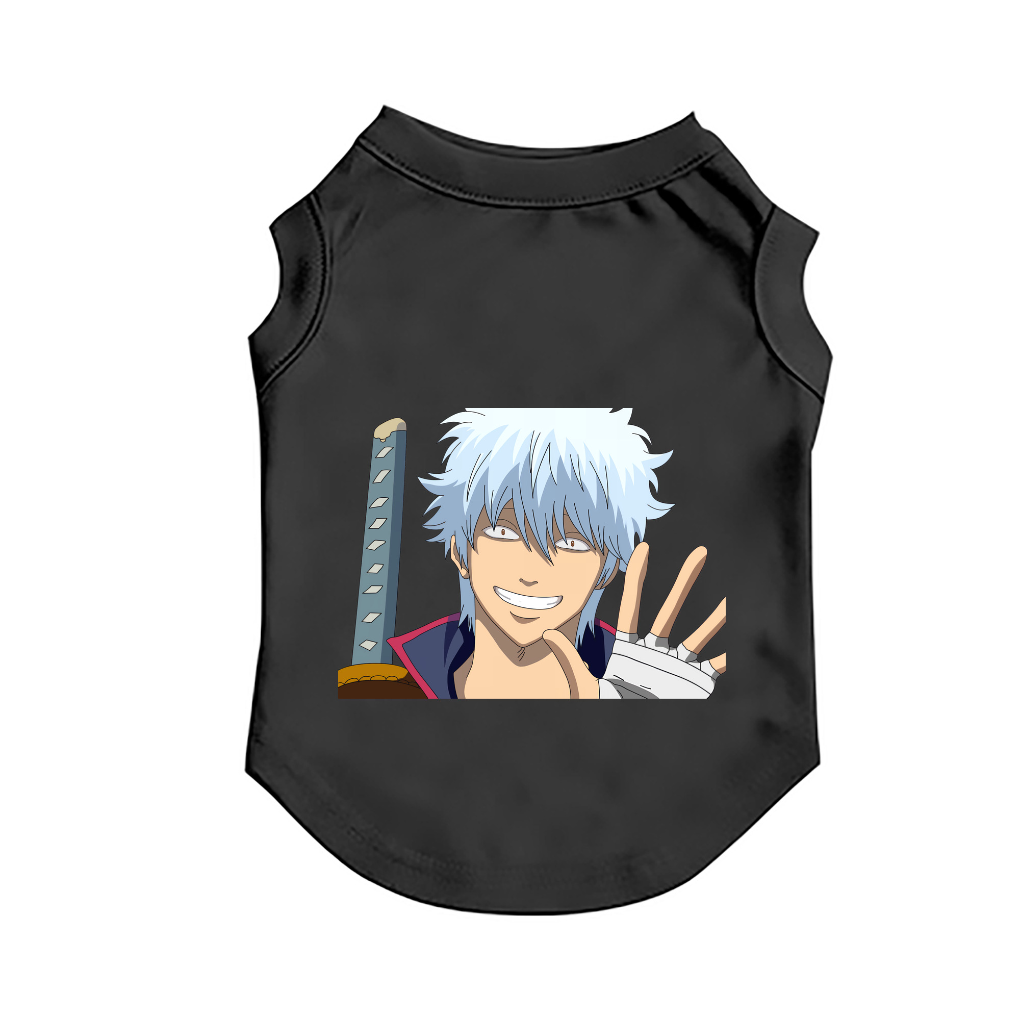 （画像用） ぎんたま 坂田銀時（さかたぎんとき） 神楽 志村新八（しむら しんぱち） GINTAMA Sakata Gintoki Kagura Shimura Shinpachi ペット用ベスト