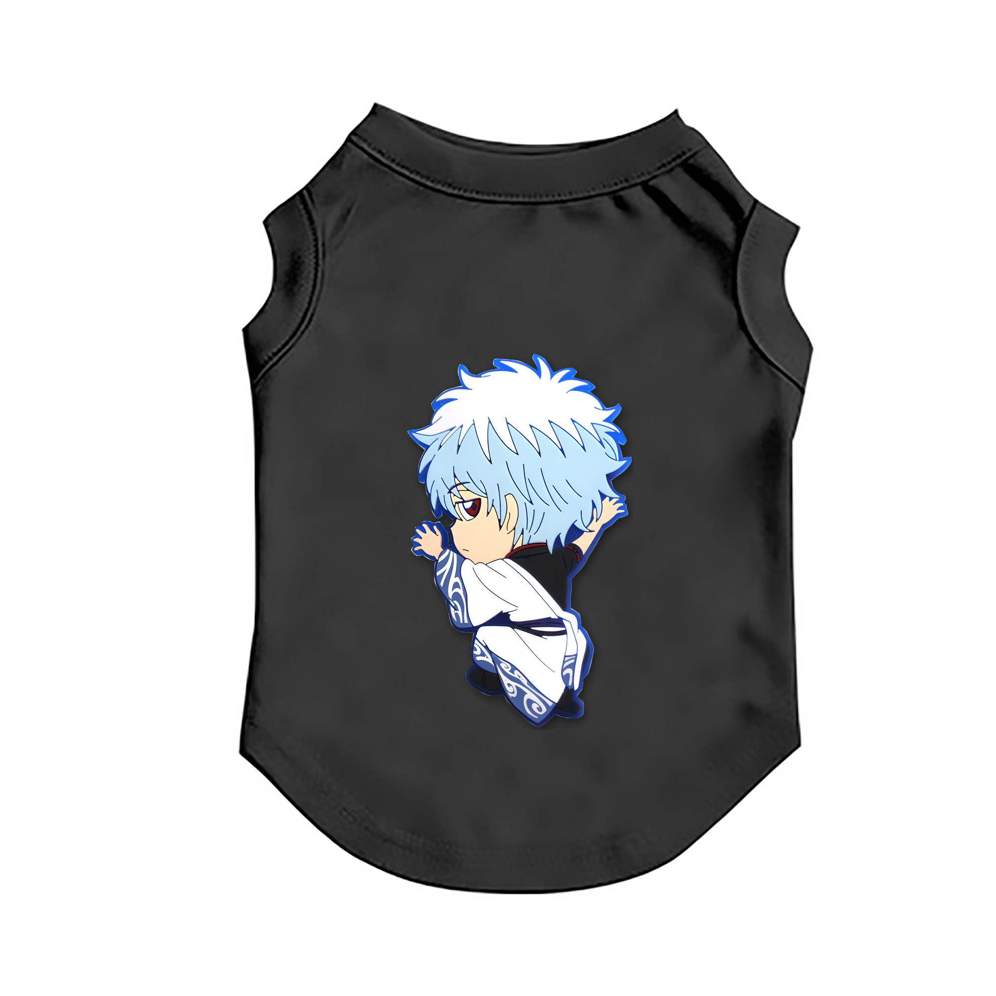 （画像用） ぎんたま 坂田銀時（さかたぎんとき） 神楽 志村新八（しむら しんぱち） GINTAMA Sakata Gintoki Kagura Shimura Shinpachi ペット用ベスト