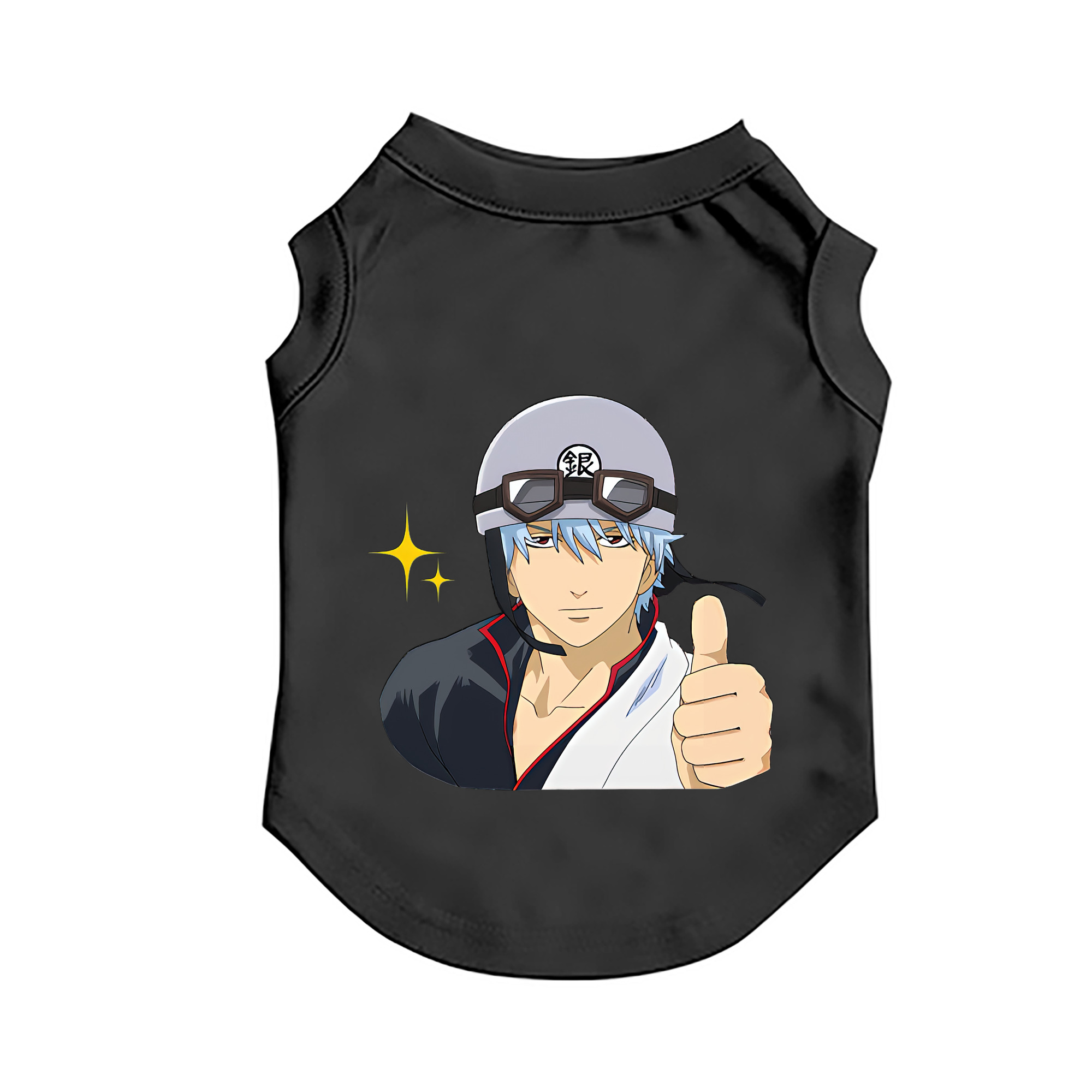 （画像用） ぎんたま 坂田銀時（さかたぎんとき） 神楽 志村新八（しむら しんぱち） GINTAMA Sakata Gintoki Kagura Shimura Shinpachi ペット用ベスト