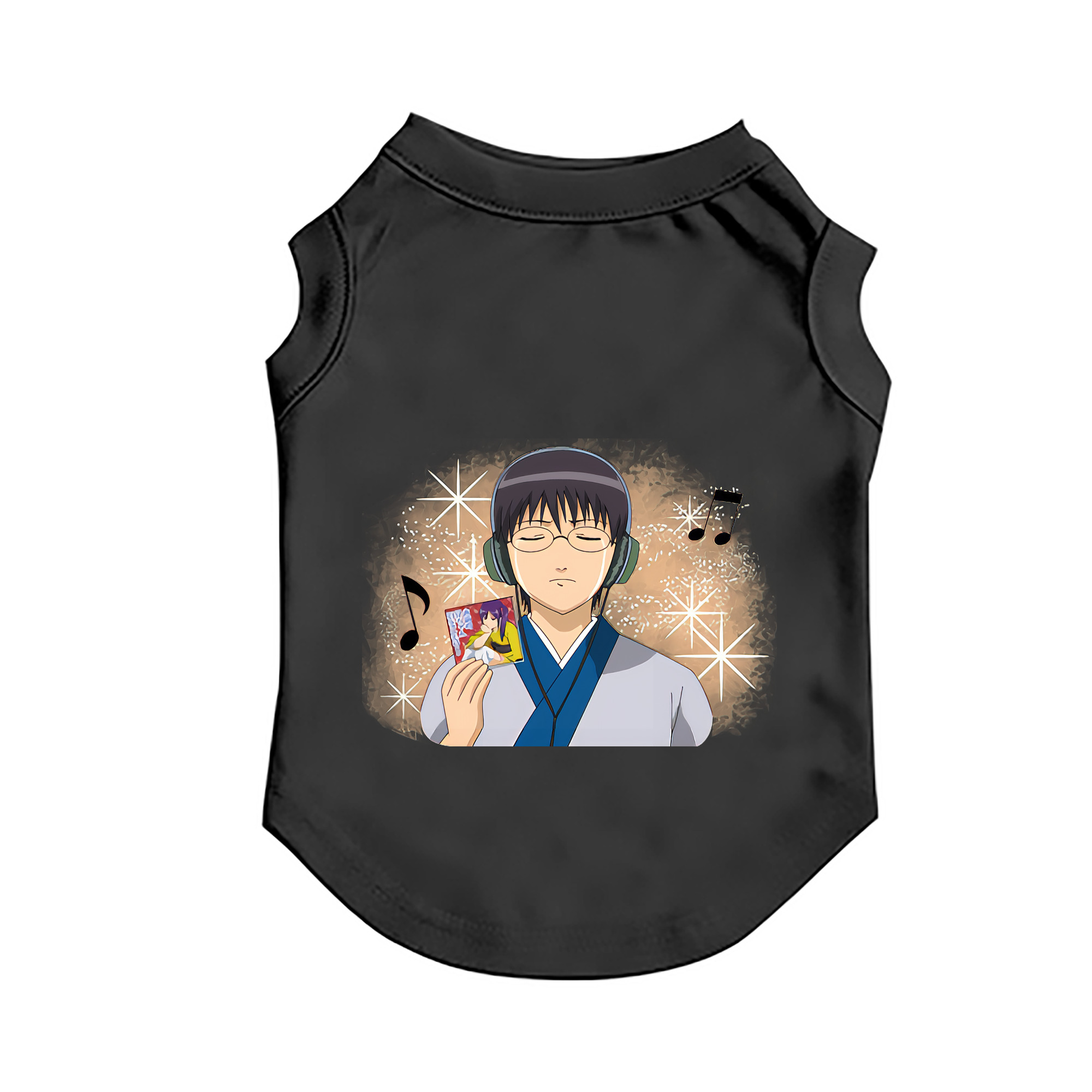 （画像用） ぎんたま 坂田銀時（さかたぎんとき） 神楽 志村新八（しむら しんぱち） GINTAMA Sakata Gintoki Kagura Shimura Shinpachi ペット用ベスト
